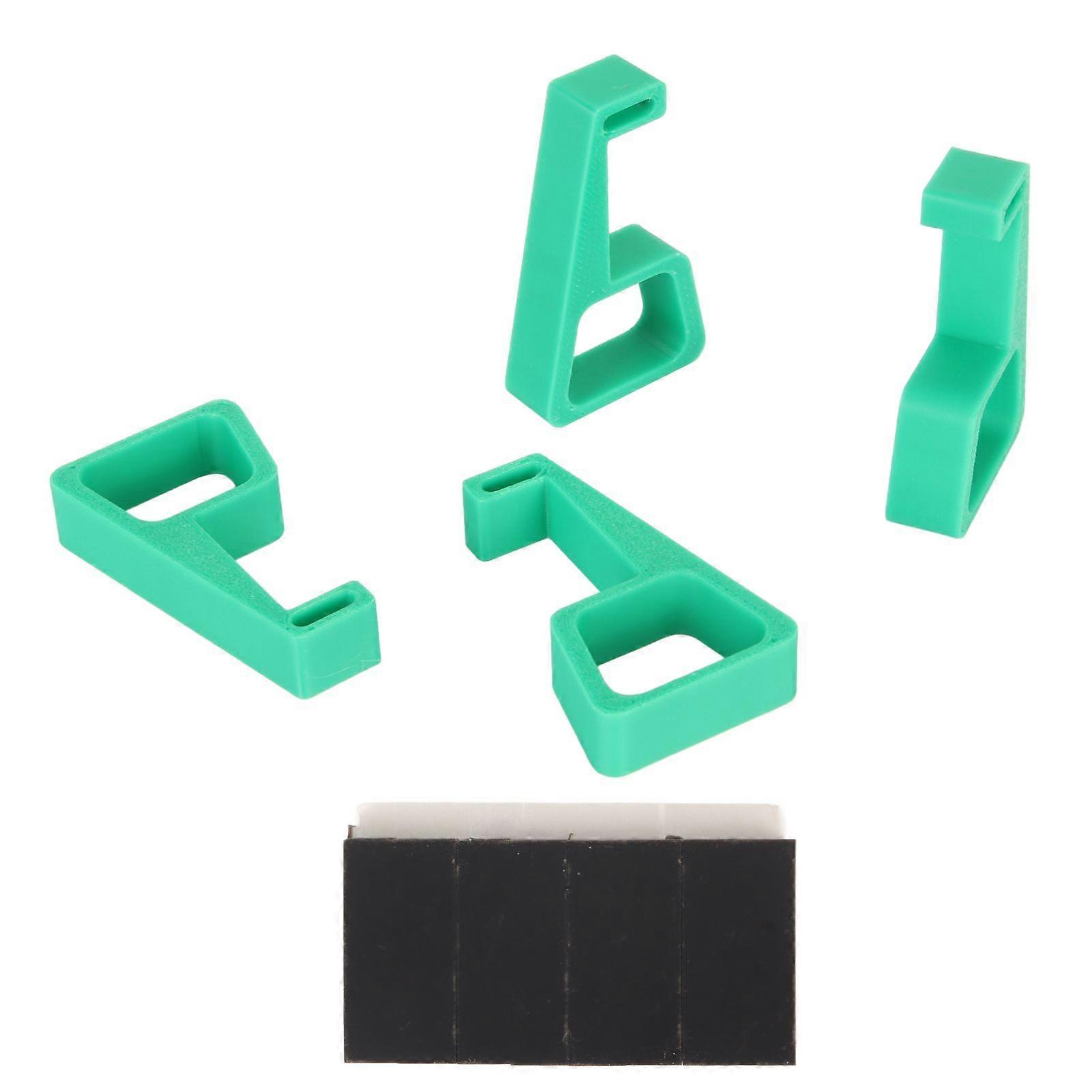 Game Console Cooling Legs Slip Resistance Stable Game Console Support Feet Stand for PS4 Console Accessories Green