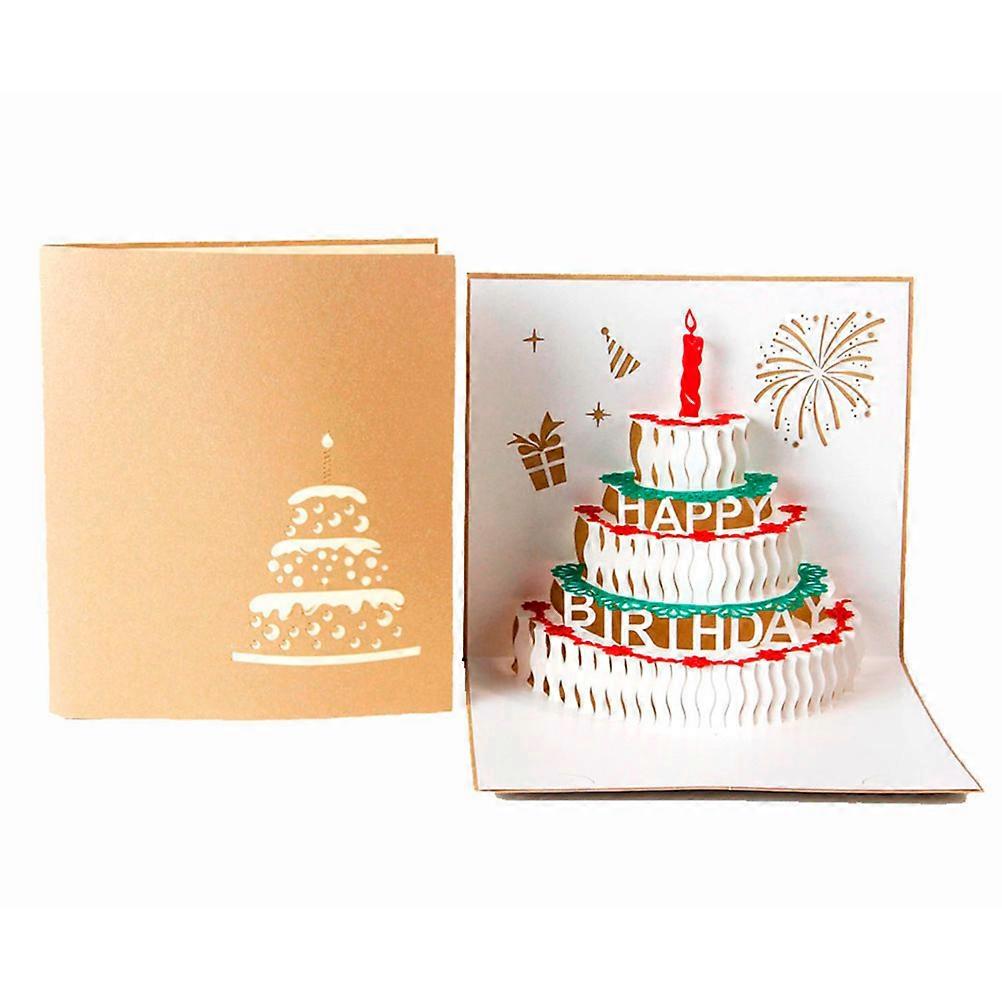 3D Birthday Greeting Creative Up for Gold