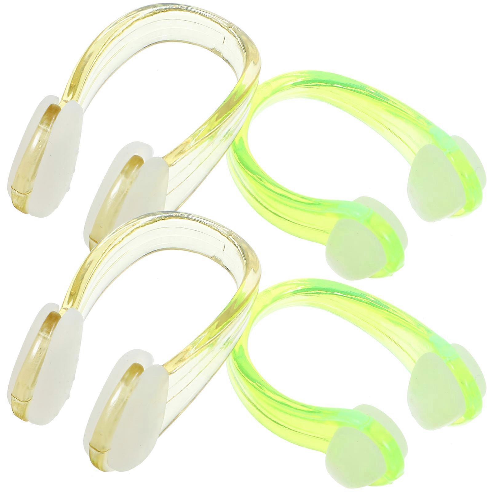 Silicone Swimming Nose Plug Nose Clip for Swimming Use 8Pcs Assorted Color
