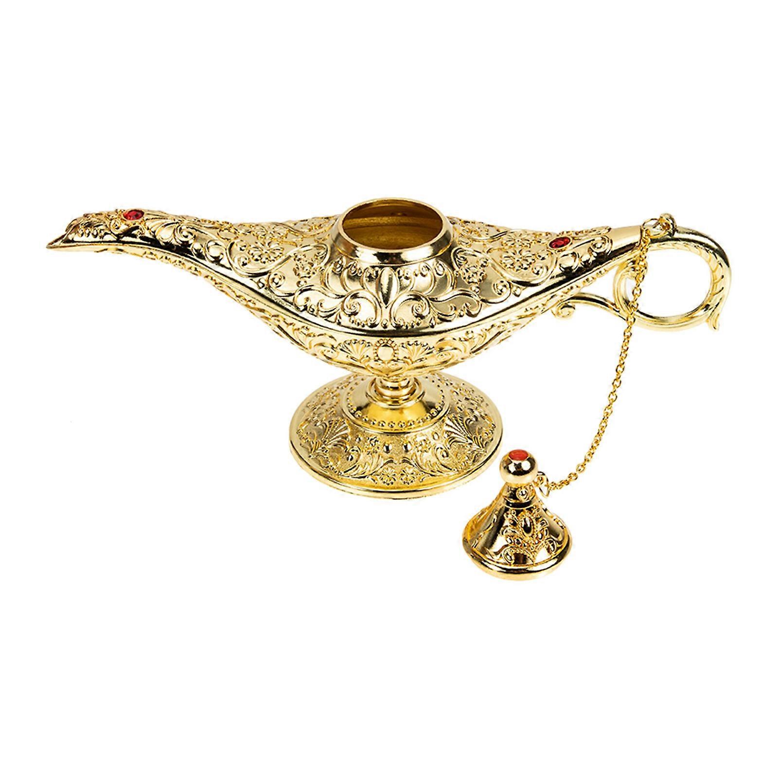 Small Lamp Adornment 's Lamp Daily Use Golden Creative Table Lamp 1Set