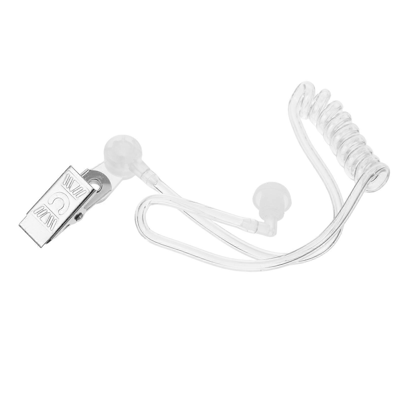 Transparent Earpiece Costume Prop for Role Play 3Pcs Set
