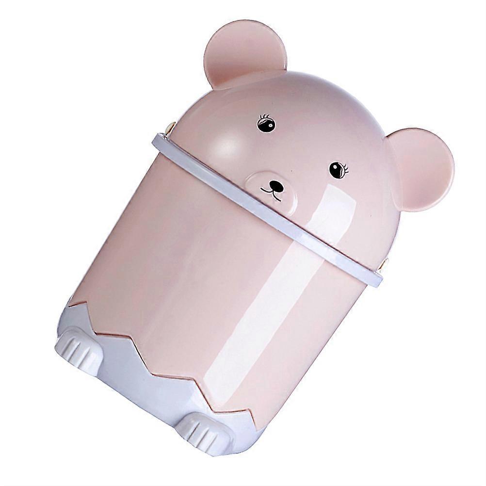 Lovely Garbage Can for Desktop Storage Cartoon Animal Trash Can