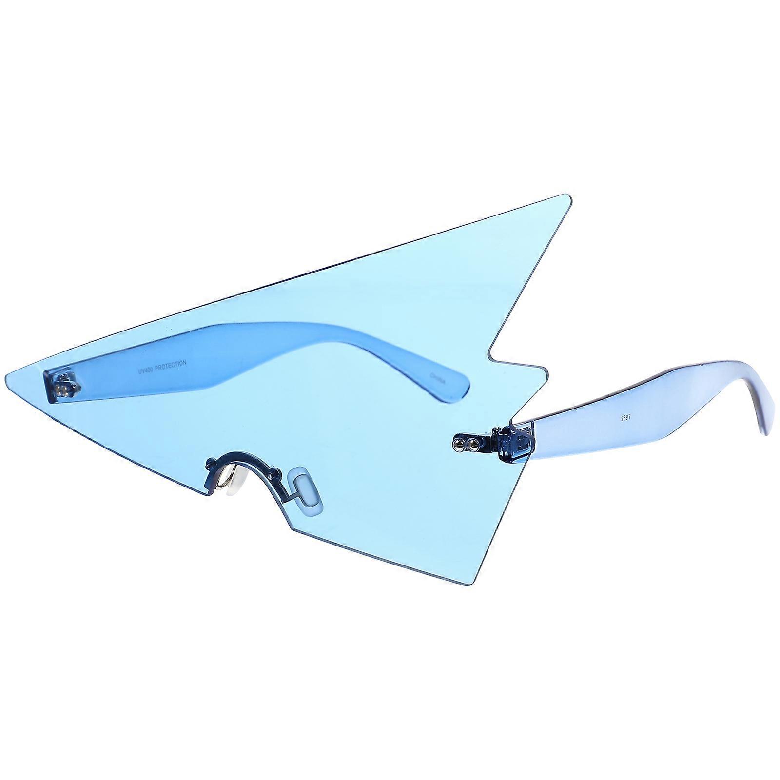 Funny Party Glasses Decoration For Masquerade Parties Adults 18x8cm Triangle Tricky Eyeglass Props 1 Pair