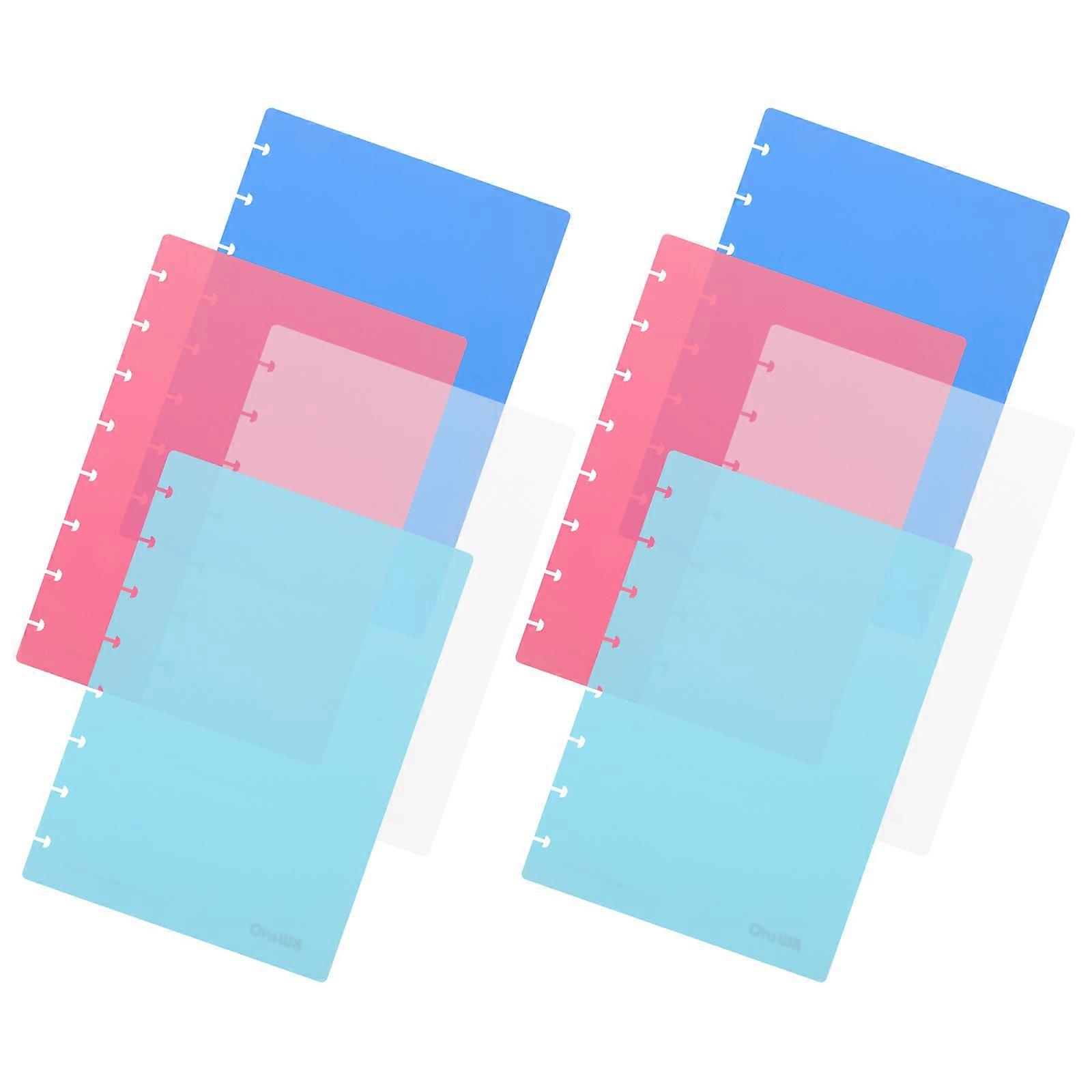 Plastic Binder Cover 40 Sheets Crafting Binder For Bullet Journaling Note Organization Rectangular Premium Quality Design