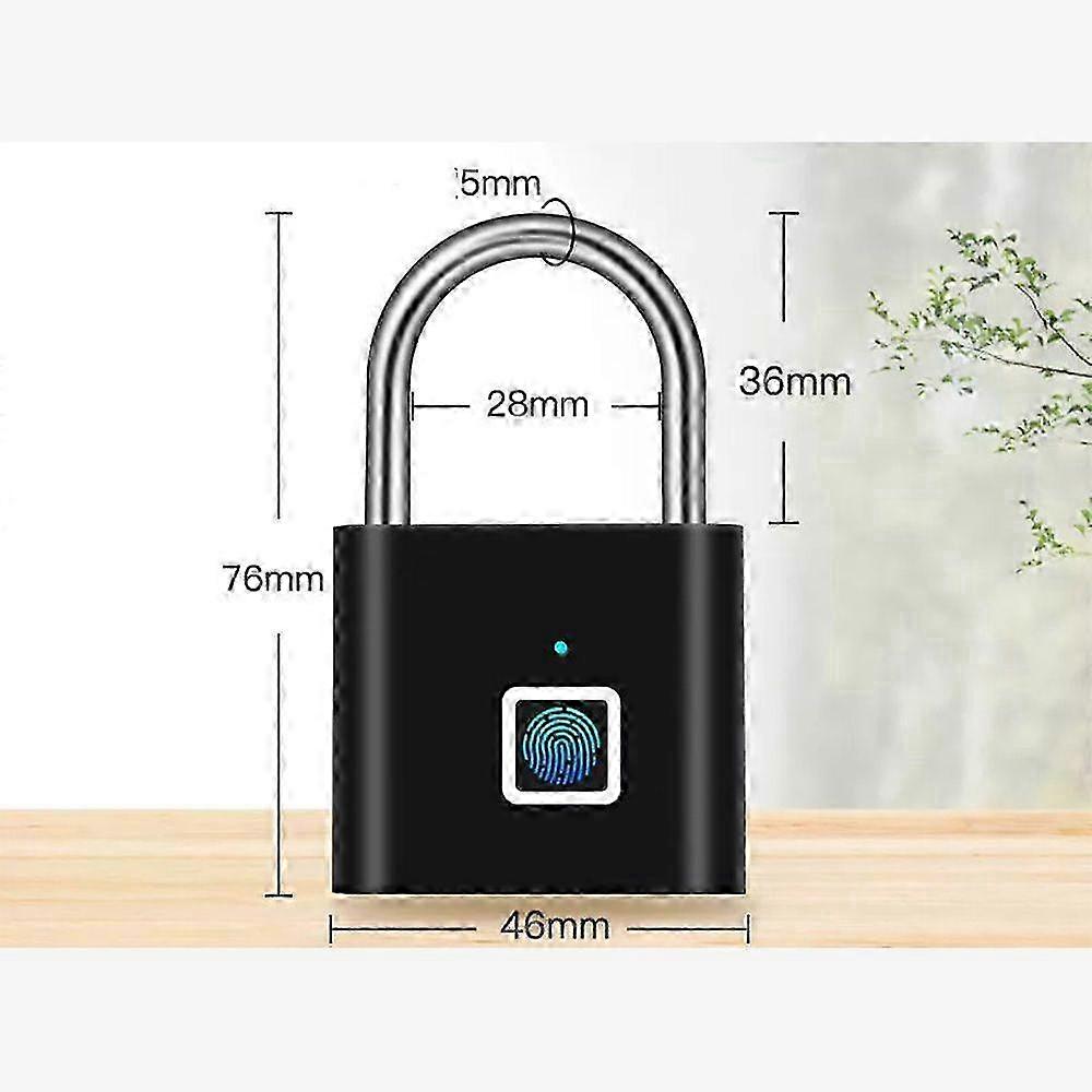 Touchtanium Fingerprint Padlock, Fingerprint Padlock, Smart Padlock 2025
