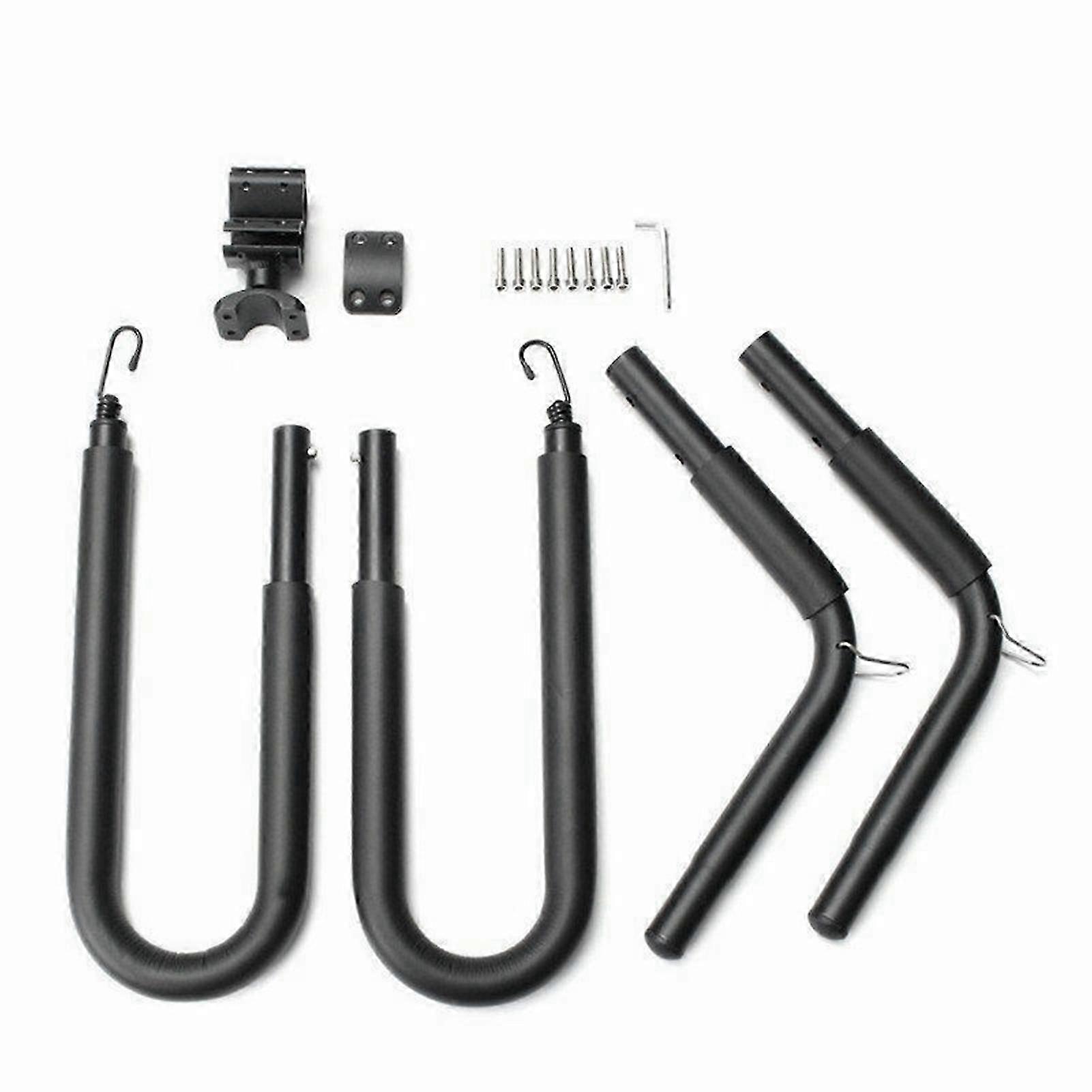 2025 Bicycle Surfboard Racks Bicycle Surfboard Hanger Wall Mount Surfboard Rack Set (Black)