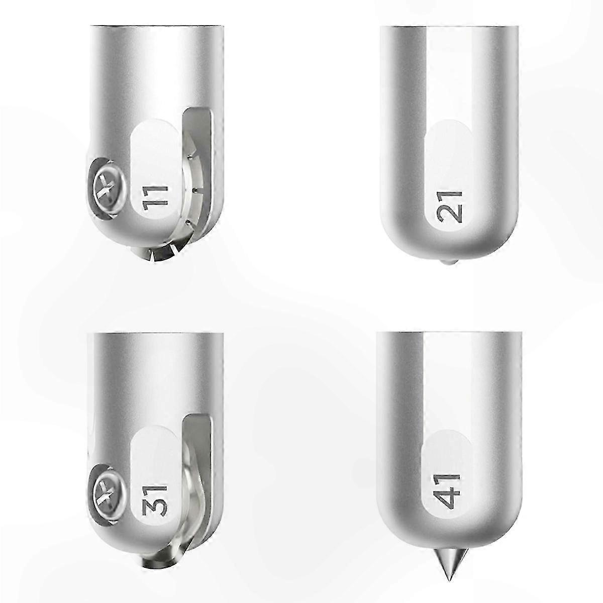4-Pack Wavy and Perforation Tips for QuickSwap Engraving Tool-Compatible with Cutting Machines
