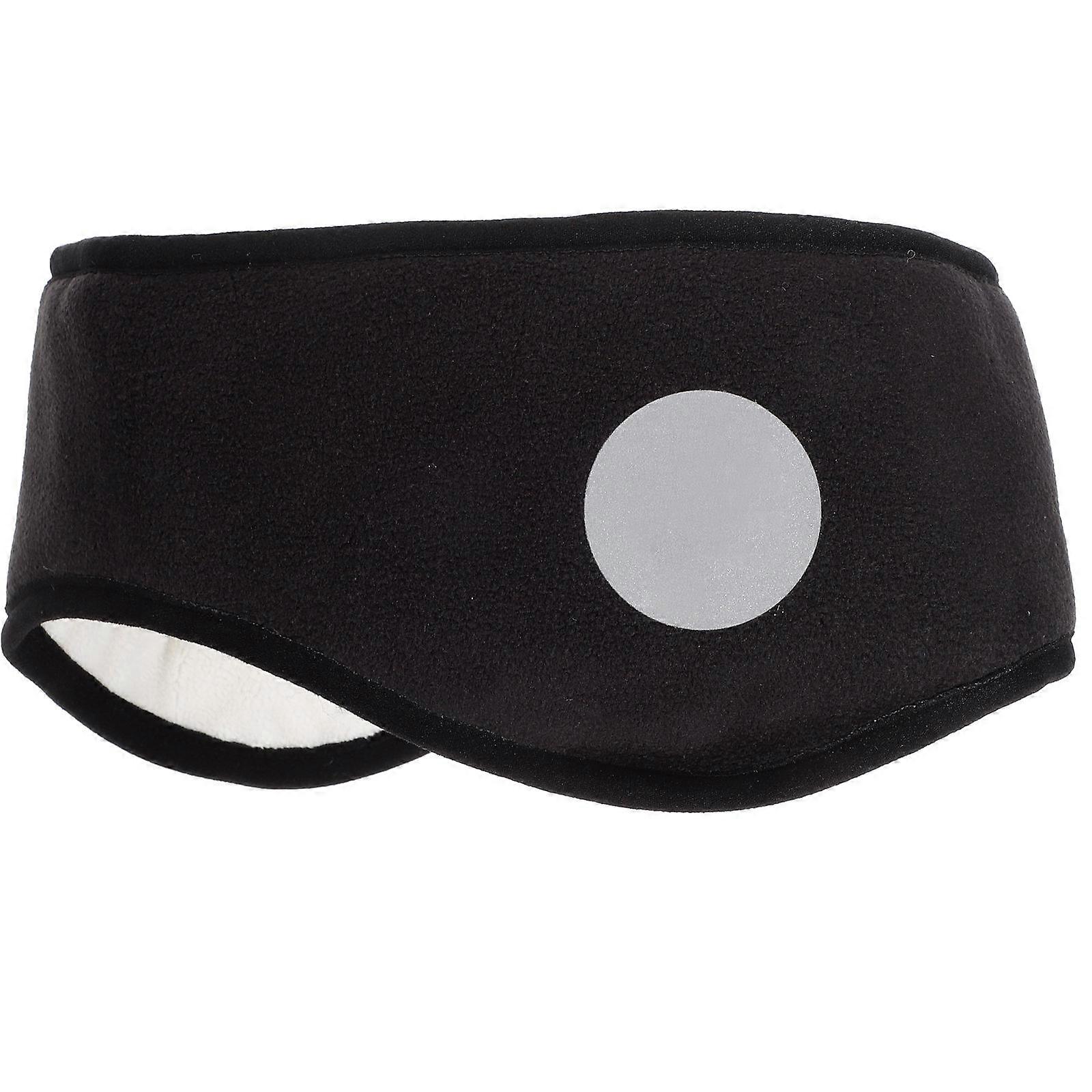 Sleeping Ear Muff Black Earmuff Cover for Home Use 3Pcs Pack
