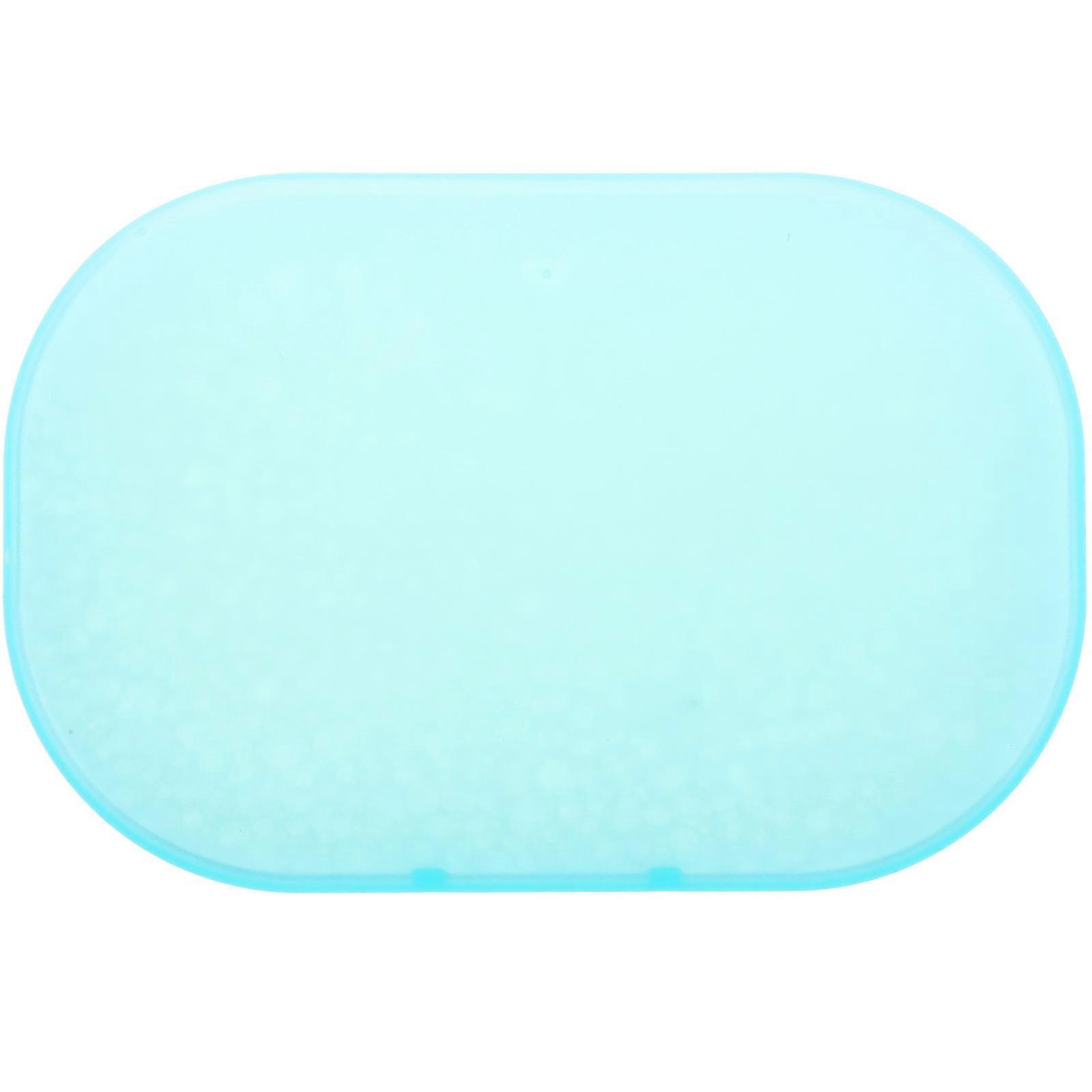 Soap Holder Blue with Lid for Storage Use Featuring Water Absorption Sponge