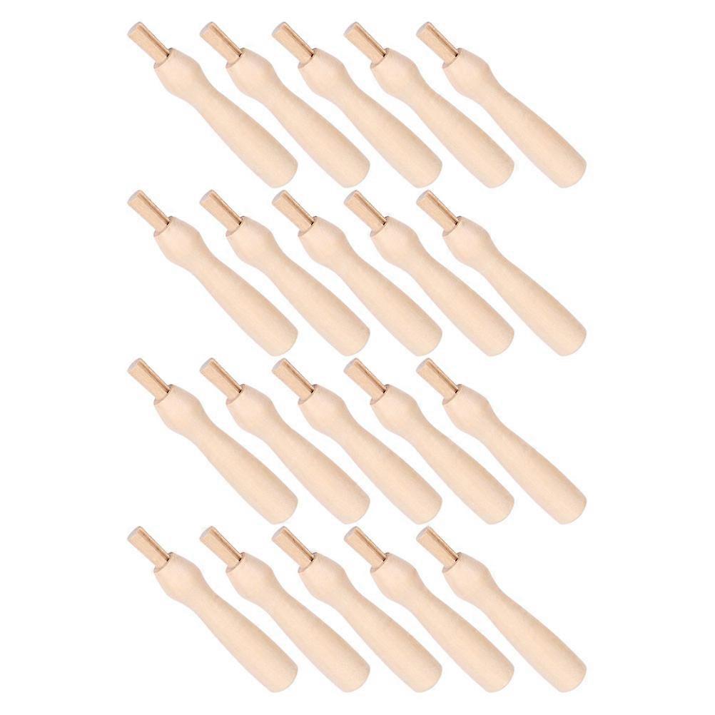 Comfort Grip Wooden Handle Felting Needles Perfect For Wool Crafts Designed For Beginners And Professionals 100Pcs