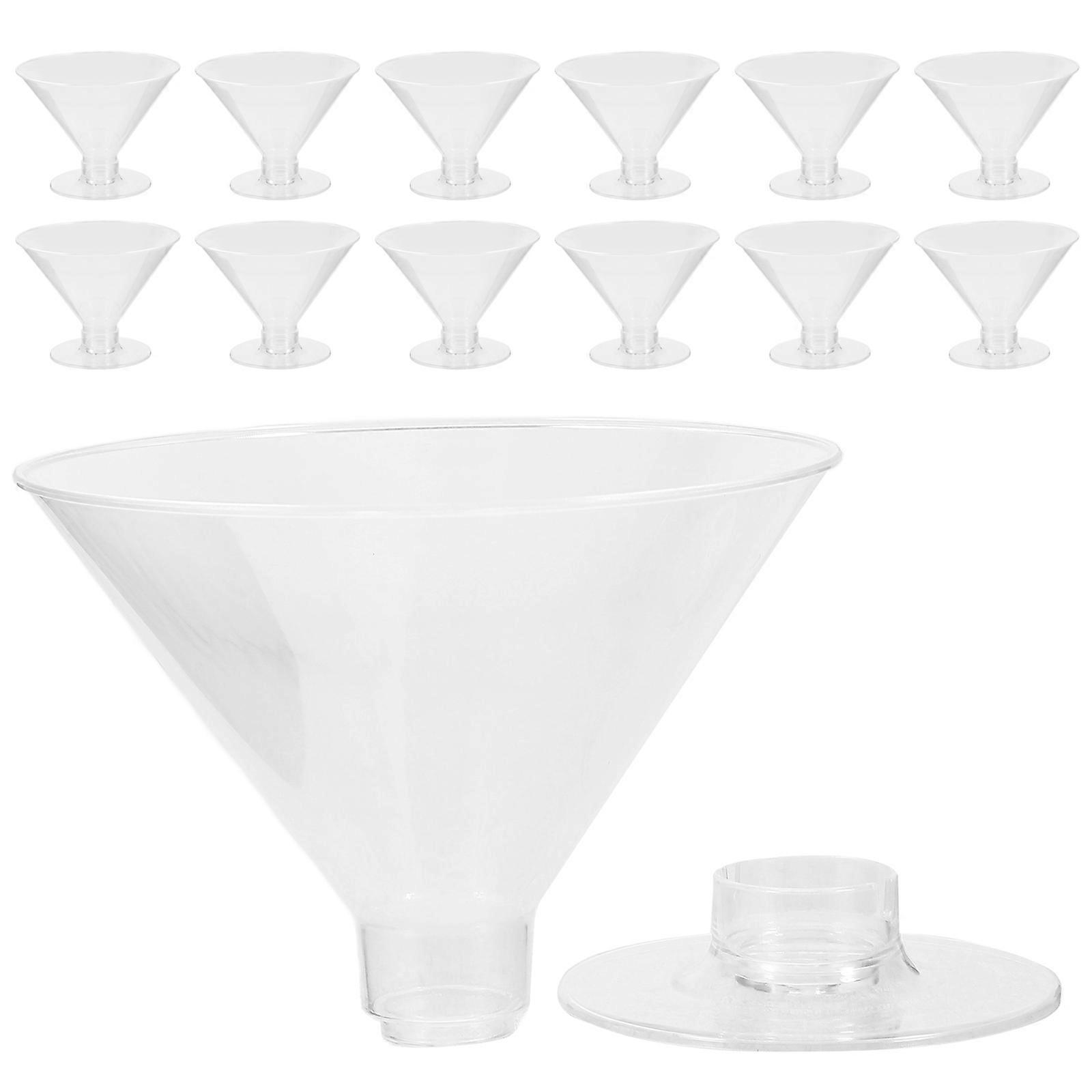Reusable Clear Cups Mini Cups for Drinking 20Pcs