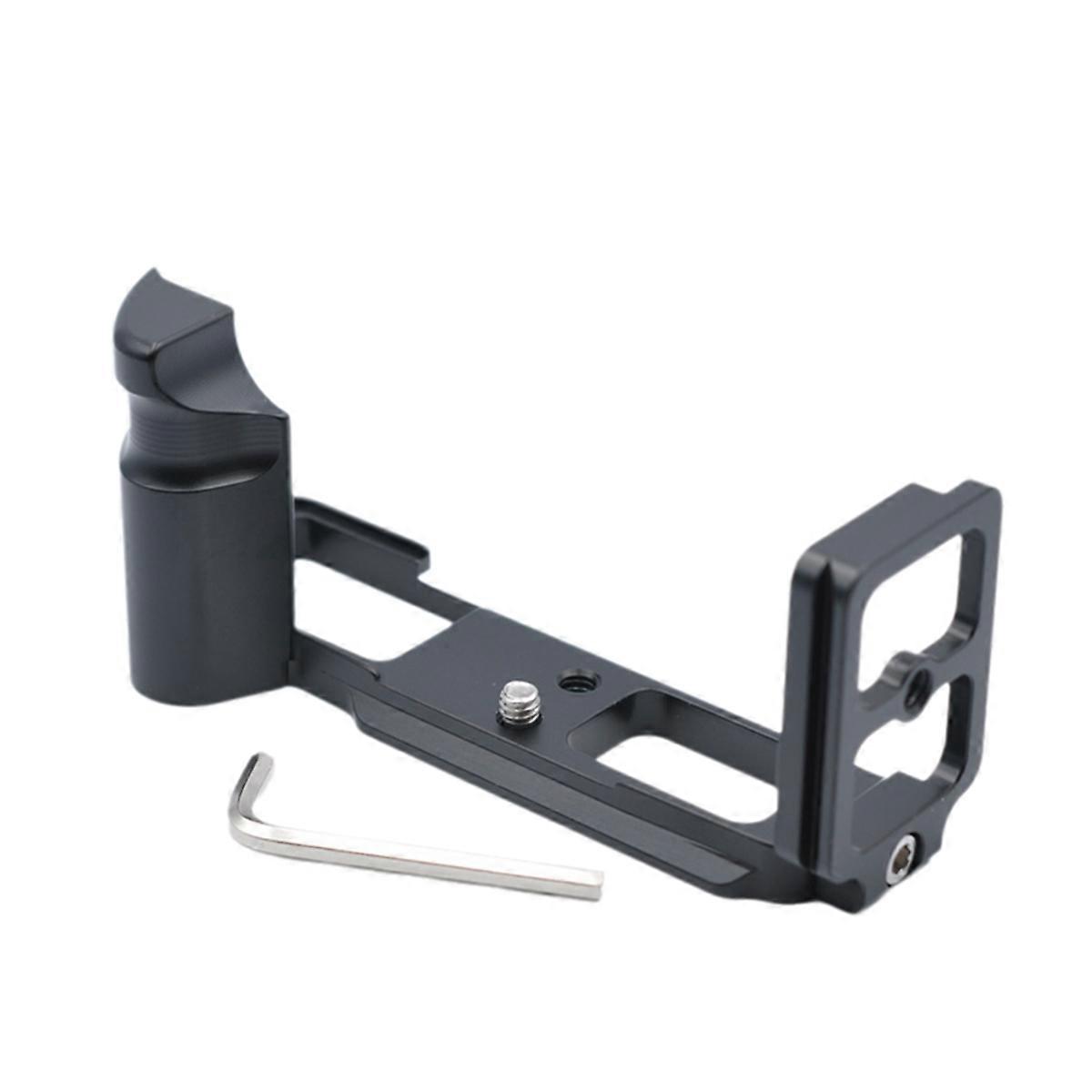 Camera L Bracket Hand Grip Quick Release Plate for Black