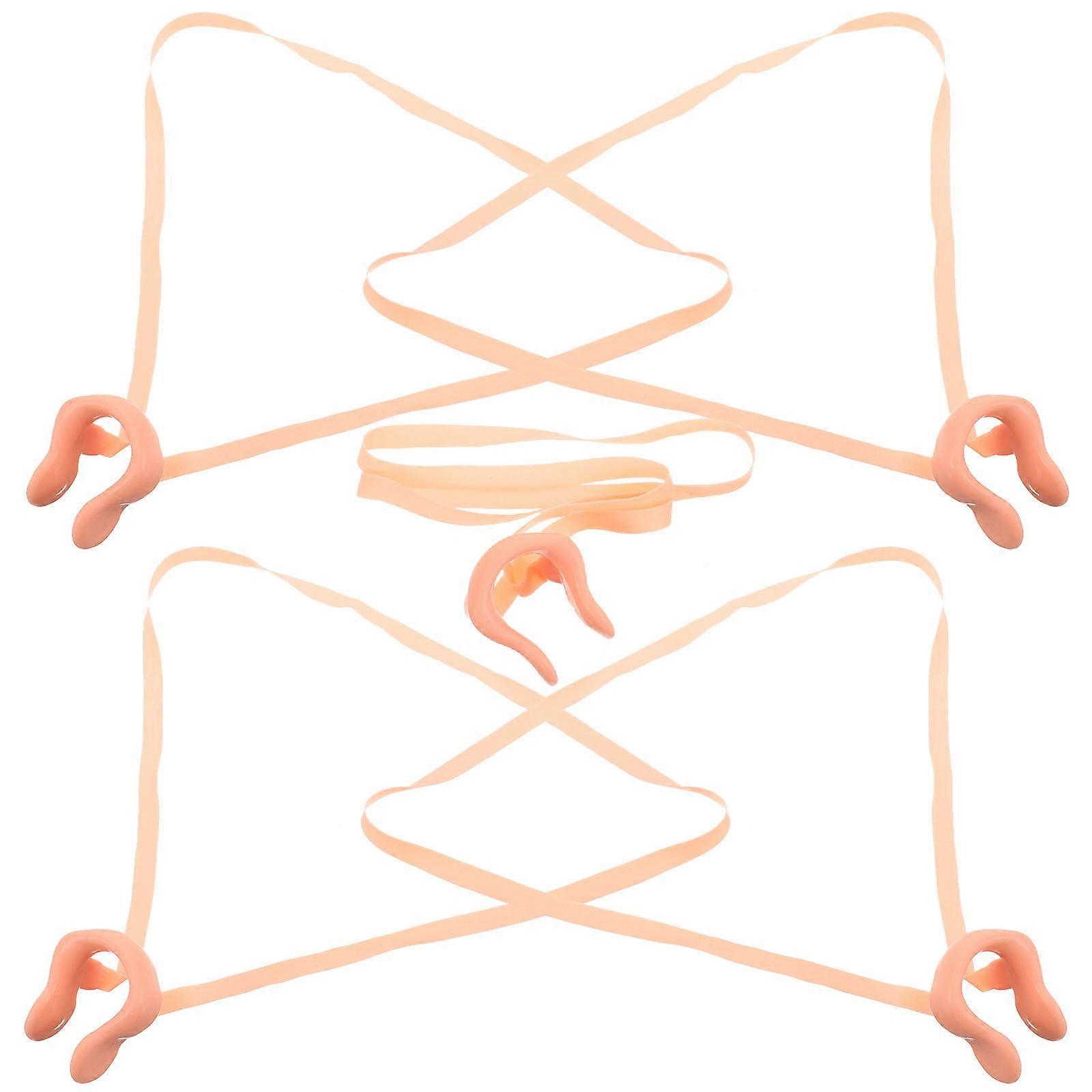 Silikonklämma för simning, 5 st.