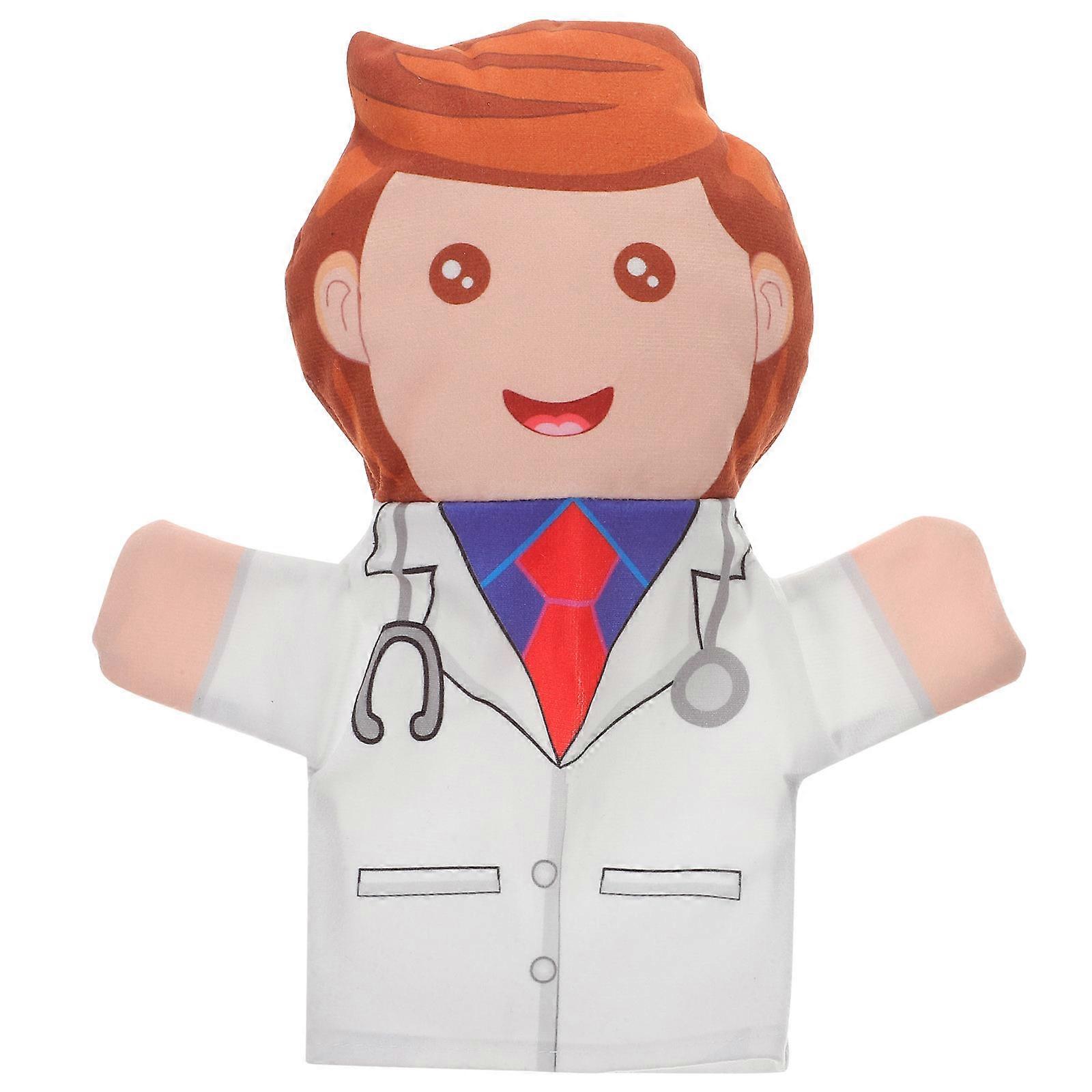 Performance Prop Finger Finger Puppet Toy For Interactive Play Among Children 27X23X3CM Cartoon Style Story Telling 1Pcs