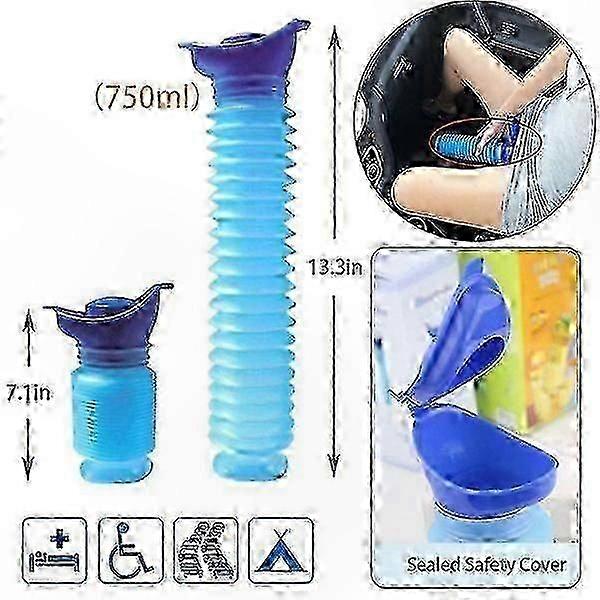 Portable Urinal for Adults - Lightweight and Durable Design for Outdoor Use-Yvan