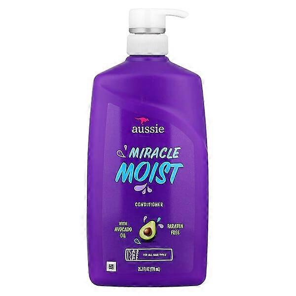 Aussie, Miracle Moist, Conditioner With Avocado Oil, For All Hair Types , 26.2 fl oz (778 ml)