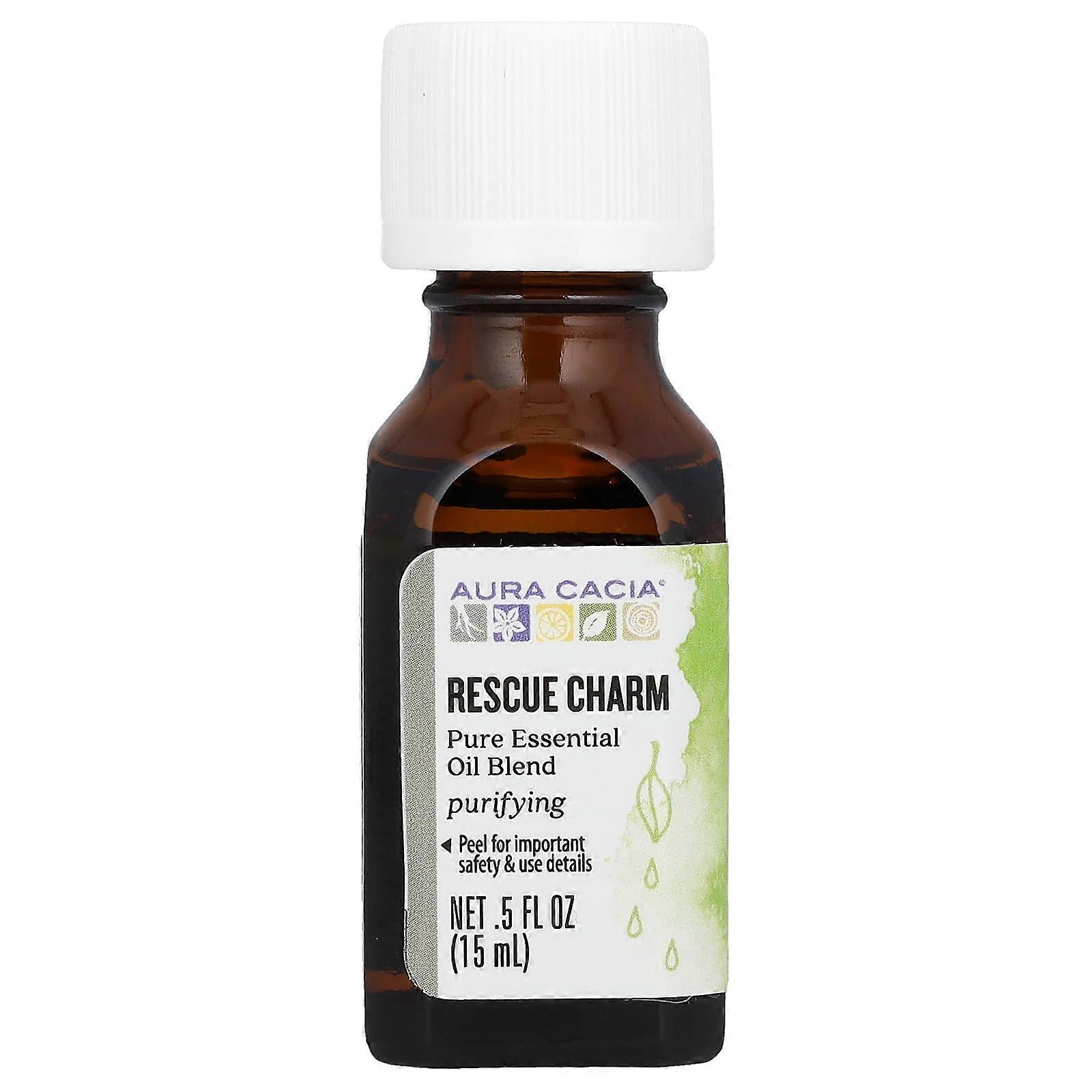 Pure Essential Oil Blend, Rescue Charm, 0.5 fl oz (15 ml)
