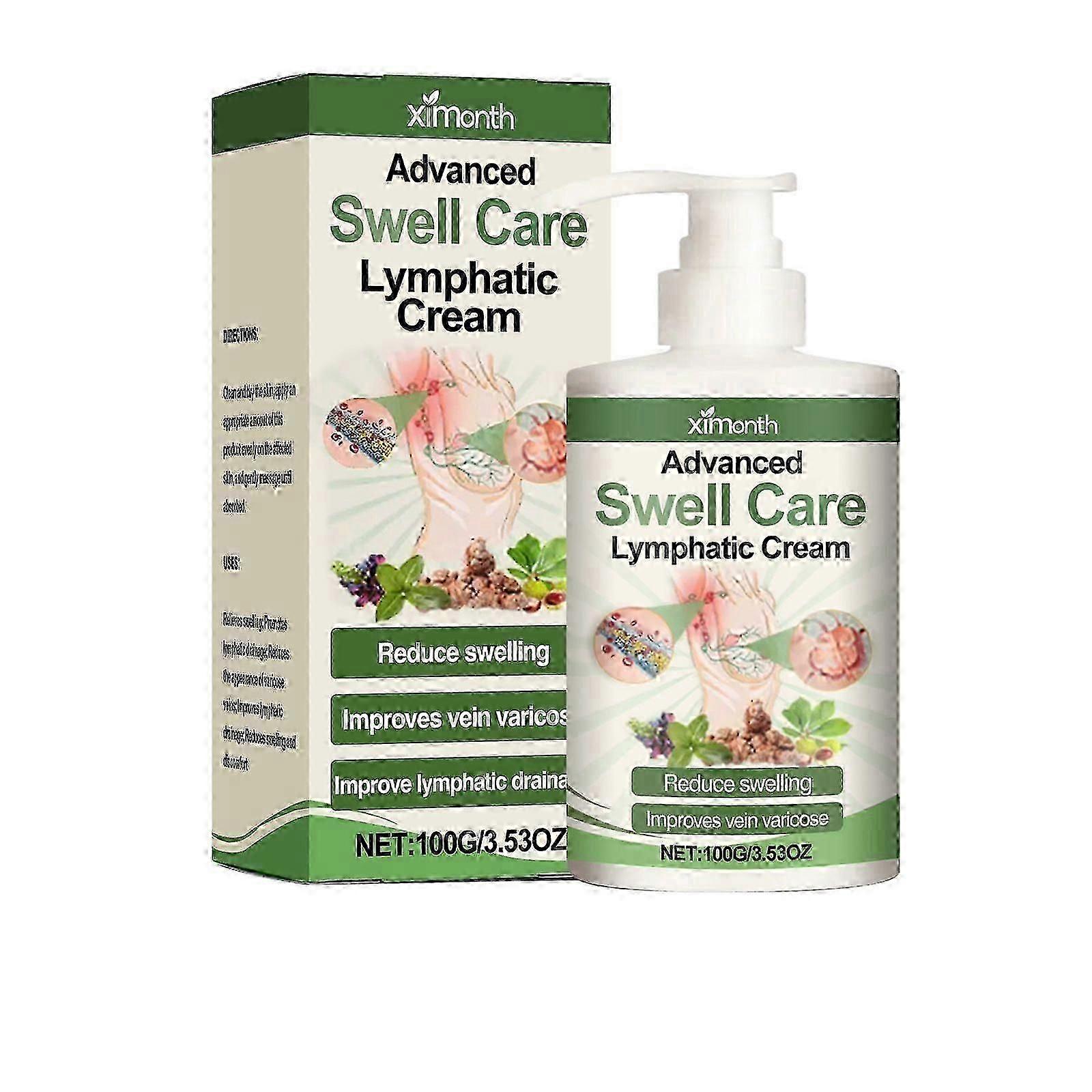 كريم لمفاوي للعناية بالتورم ، كريم الصحة اللمفاوية ، كريم التدليك اللمفاوي ، مرهم التخلص من السموم للعناية اللمفاوية