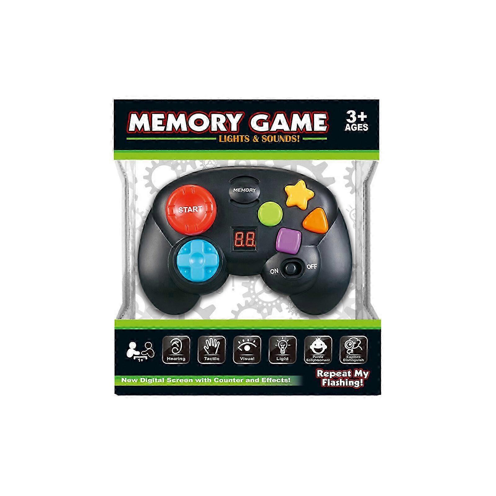 Handheld Memory Game for Kids, Sequence Fun with Lights & Sounds, Brain Challenge, Ages 8+ 25-26