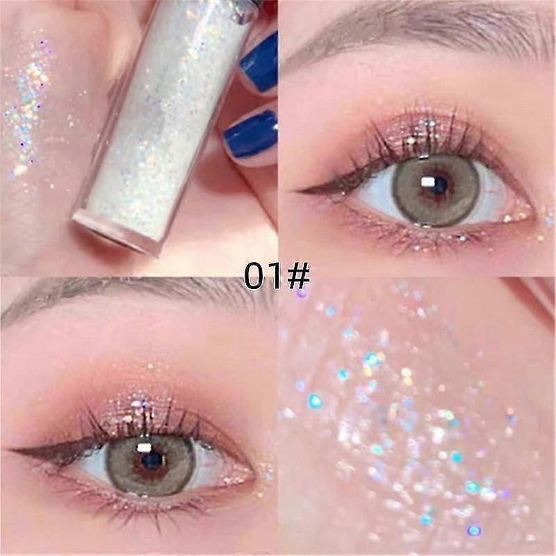 Liquid Glitter Eyeshadow Lying Silkworm High-gloss Eye Cosmetic