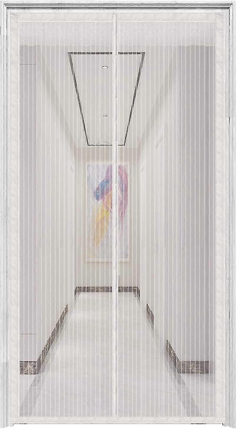 Upgraded Magnetic Screen Door Black