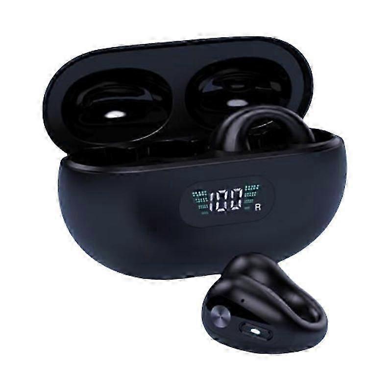 Q80Q7 Wireless Bluetooth Headset with Comfortable Ear Clamps for Pain-Free Stereo Sound
