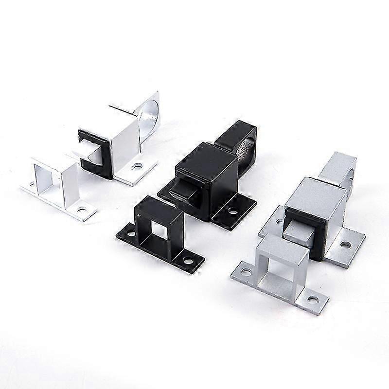 Aluminum Alloy Door Bolt Latch Security Automatic Window Gate Spring Bounce Lock Spring-loaded Pin