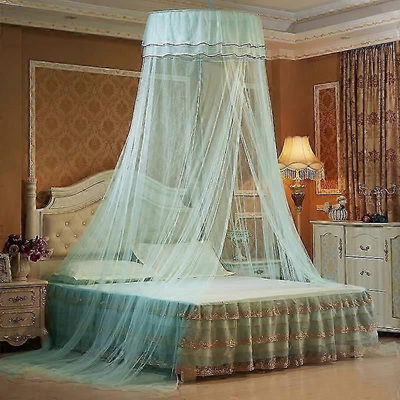 Home bedroom ceiling dome small fresh mosquito net student anti-mosquito mosquito net princess round mosquito net