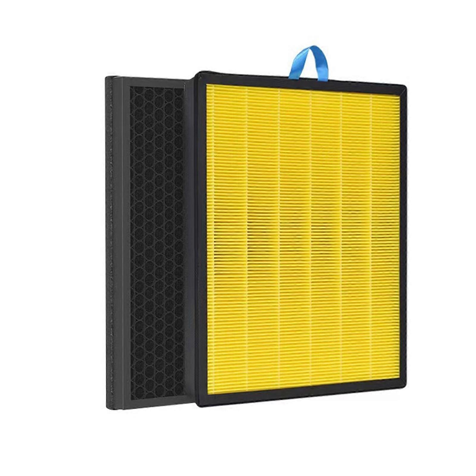 Air Purification Hepa Activation Carbon Filter Spare Part Replacement for Vital 100S Air Purification Composite Filter  Yellow