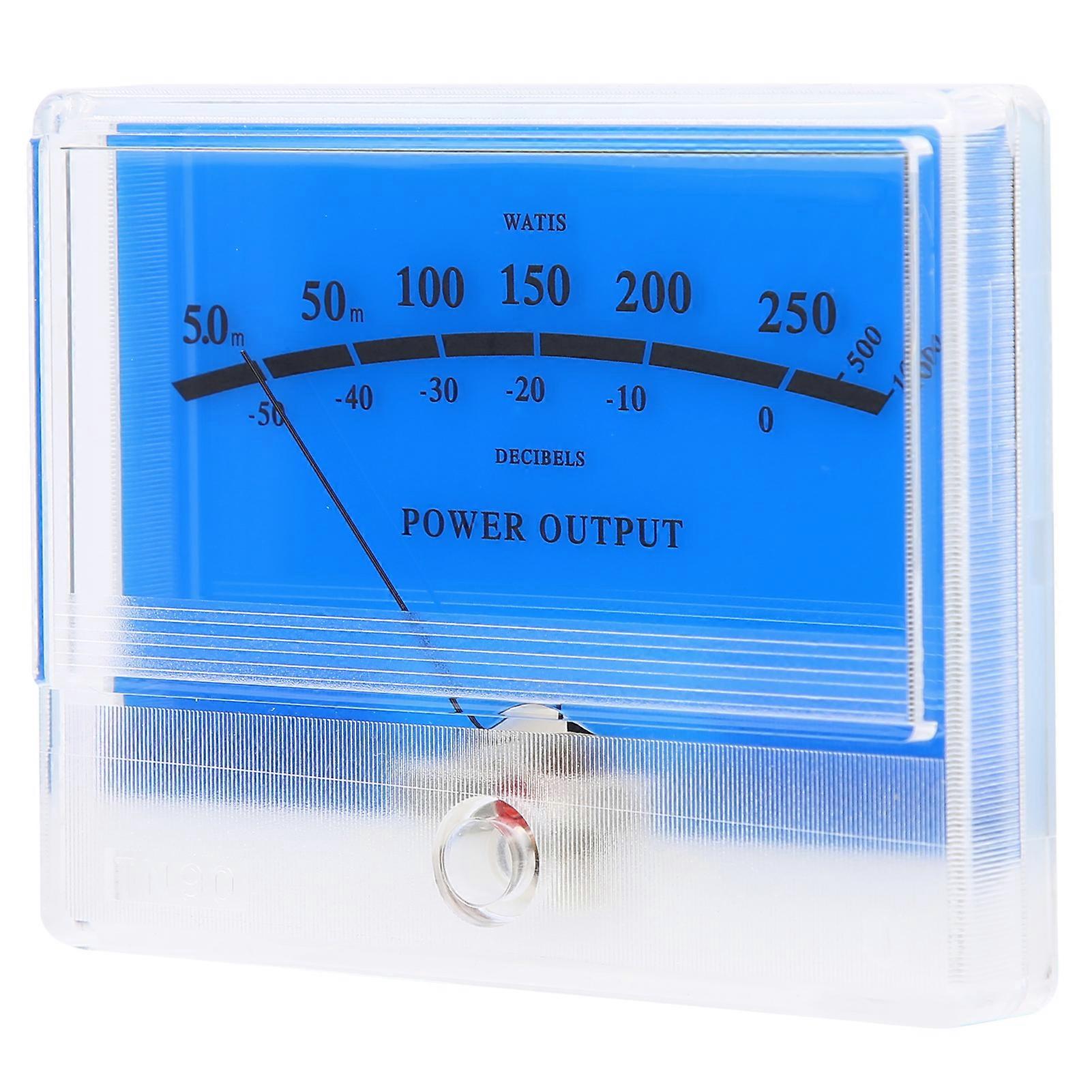 TN-90A-BGB-S0466 VU Meter Header Pointer Ammeter Level Meter Audio Power Amplifier