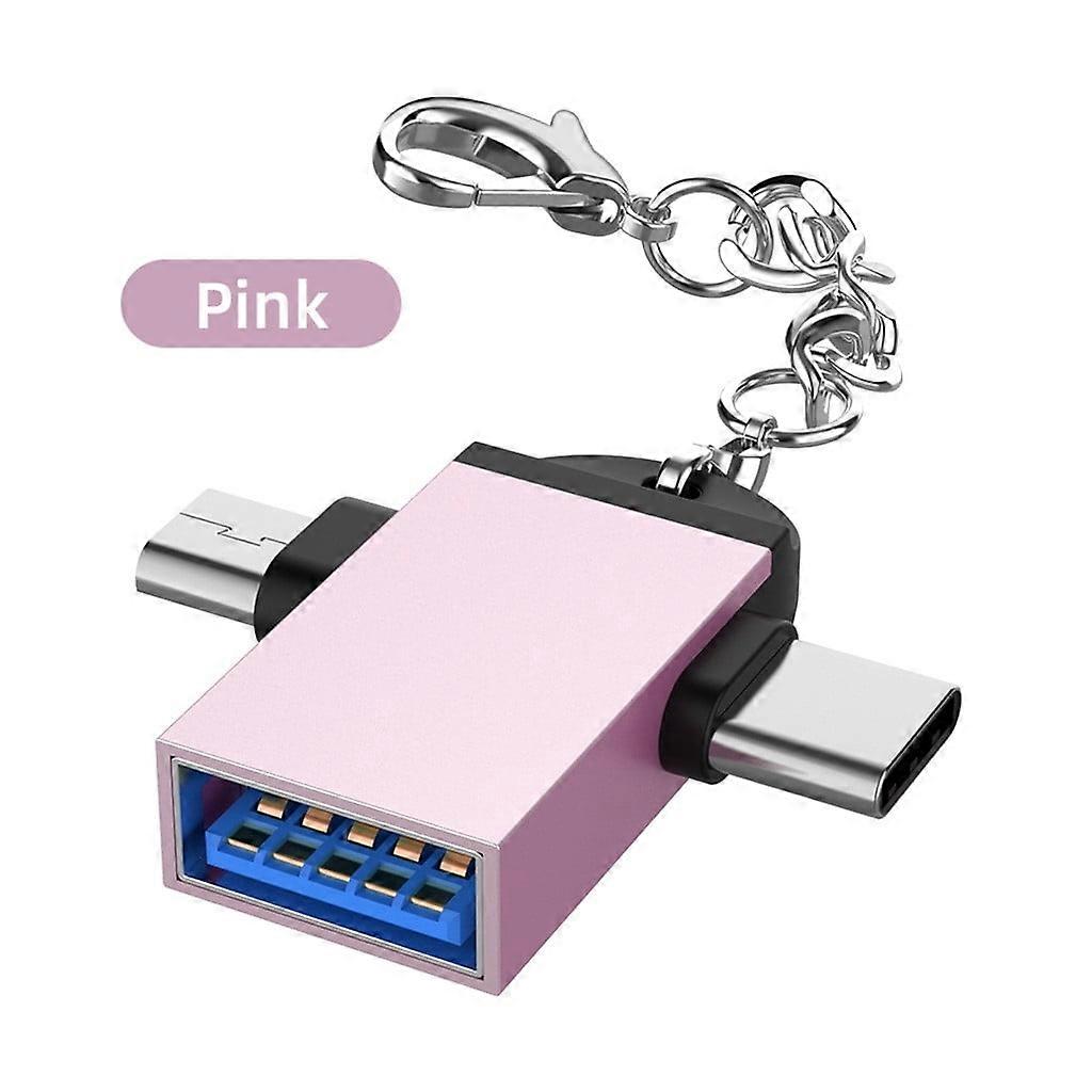 2 in 1 USB 3.0 USB Type C OTG Type C Converter USB Adapter Smart Phones, Tablet Case