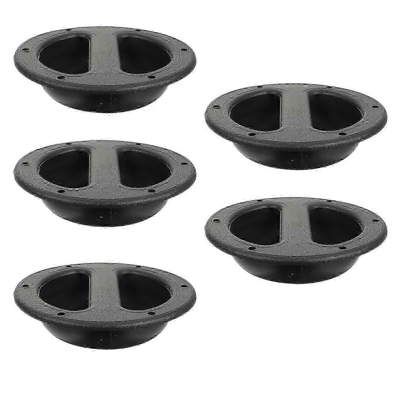 5pcs Stage Speaker Cabinet Handle Round-shape Recessed Speaker Handles Accessory