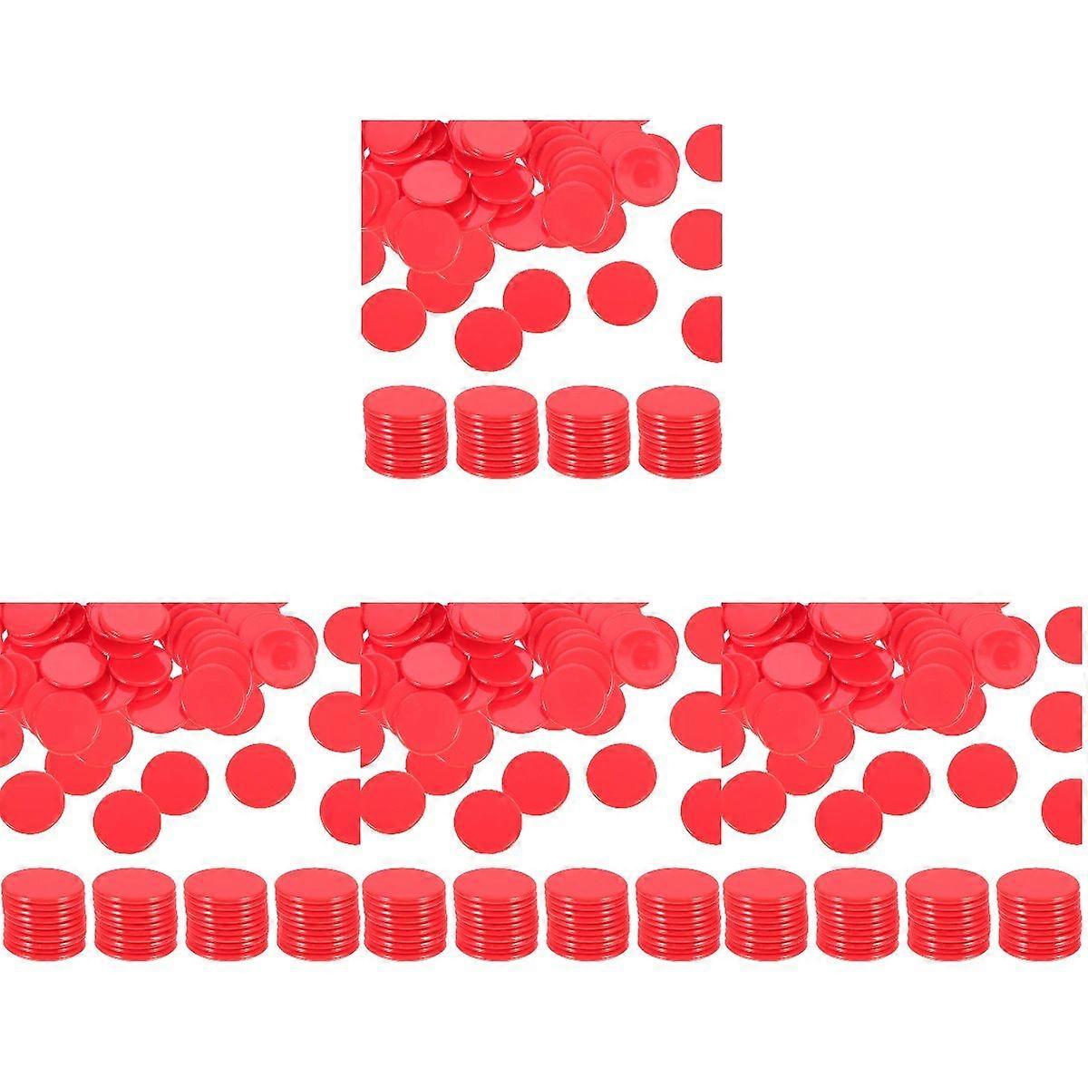 400 pcs  Bingo Counting Chips Game Counting Pieces Bingo Markers Gambling Game Counters