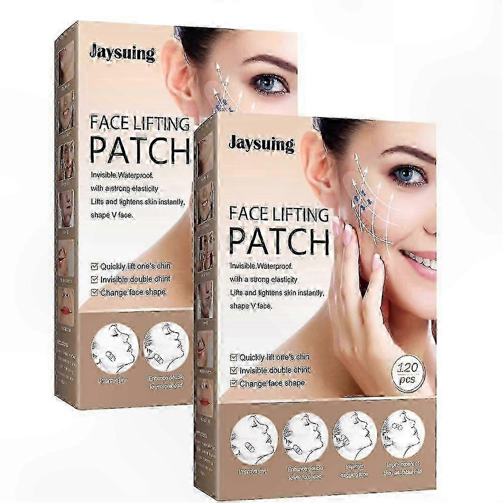 Invisible Face Lift Tape providing an Instant V-Shaped Contour, a Long-Lasting Support Solution