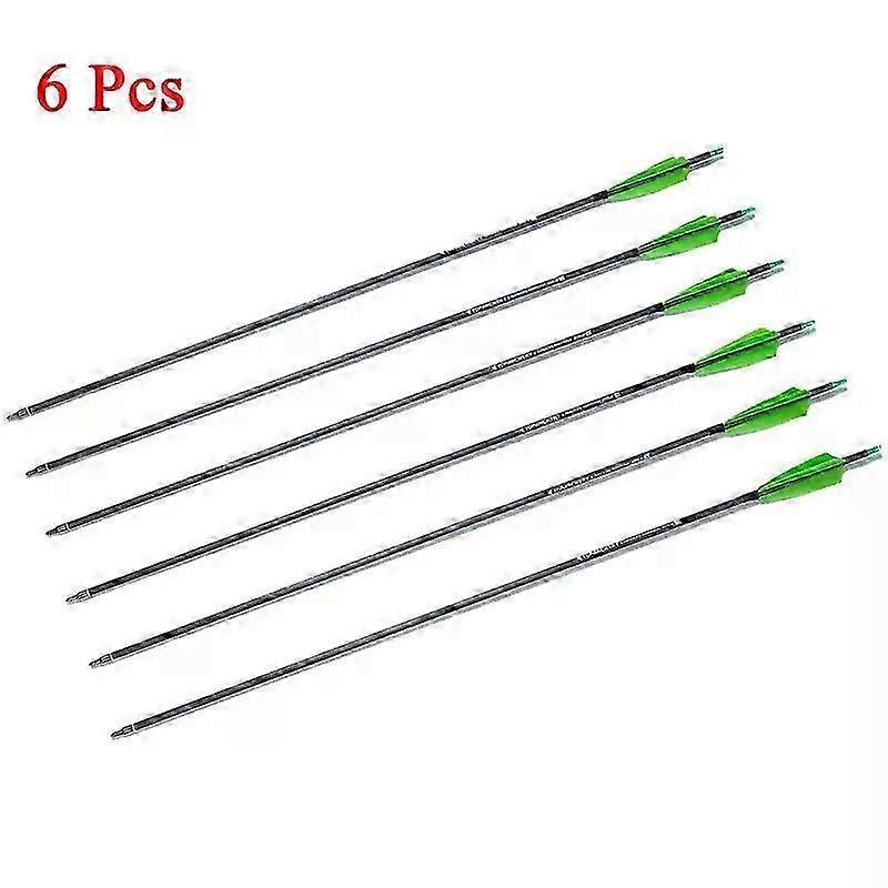 315 100% Carbon Arrows 3 Degree Tilt Feather Spine 400 True Feather Arrows Recurve Compound Bow Hunting hwySH