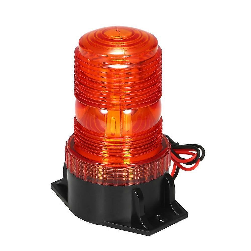 Emergency Warning Light 30 LED Amber/Yellow 18W Emergency Warning Flashing Safety Strobe Beacon Ligh