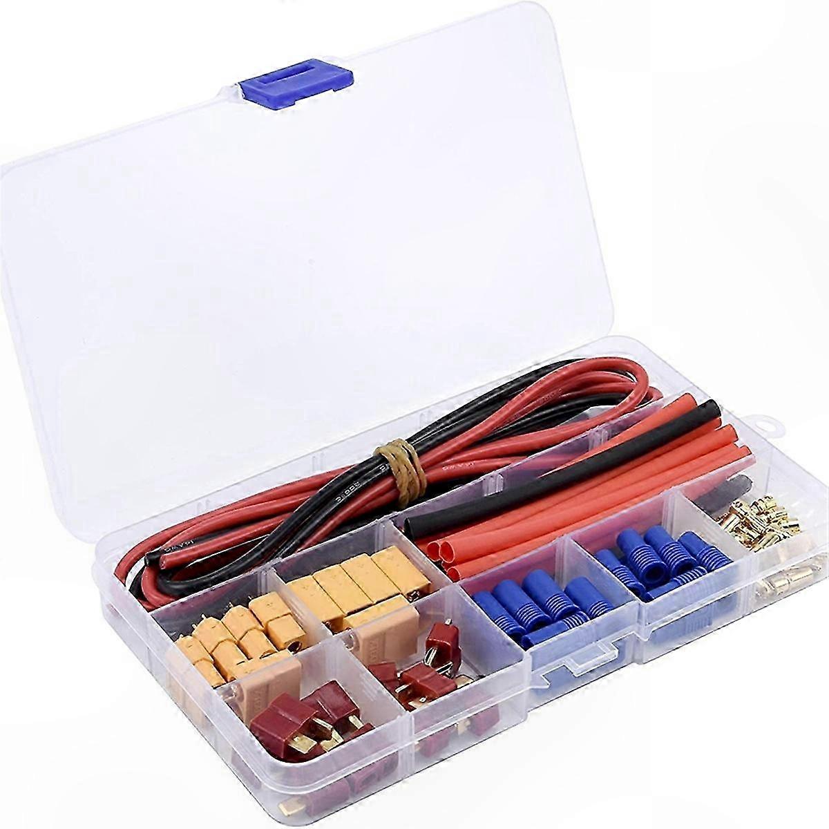 Heat Shrink Silicone Wire Adapters for RC Drone Connections