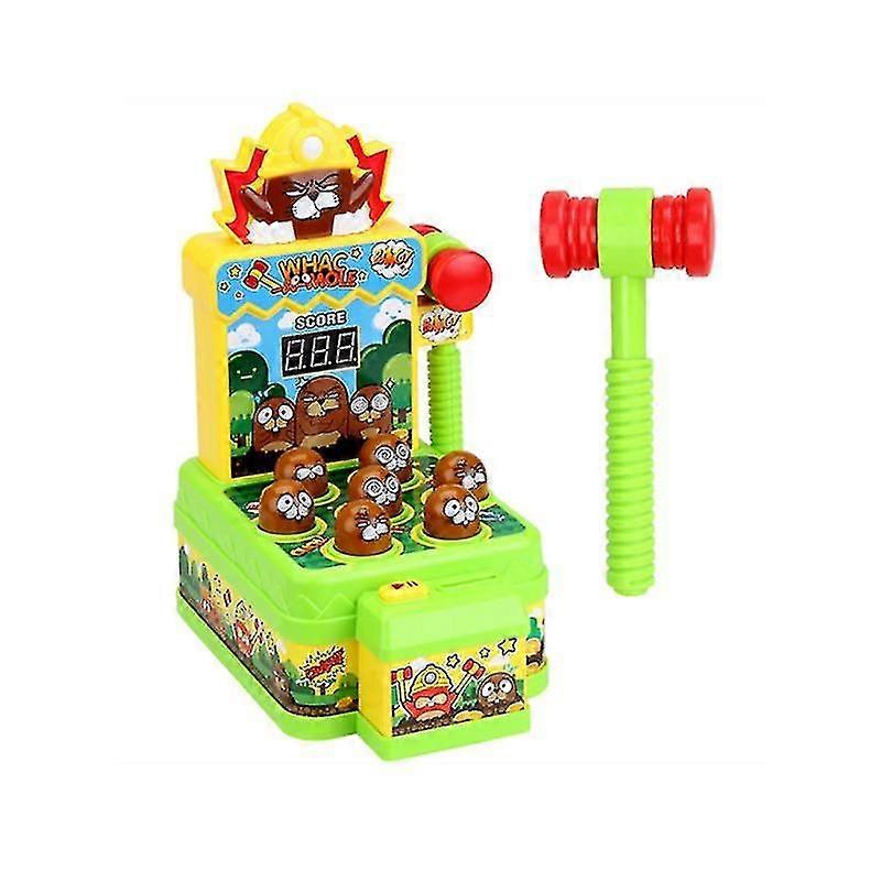 Electric Whack-A-Mole Toy Children'S Scoring Game Machine Sound And Light Interactive Toy
