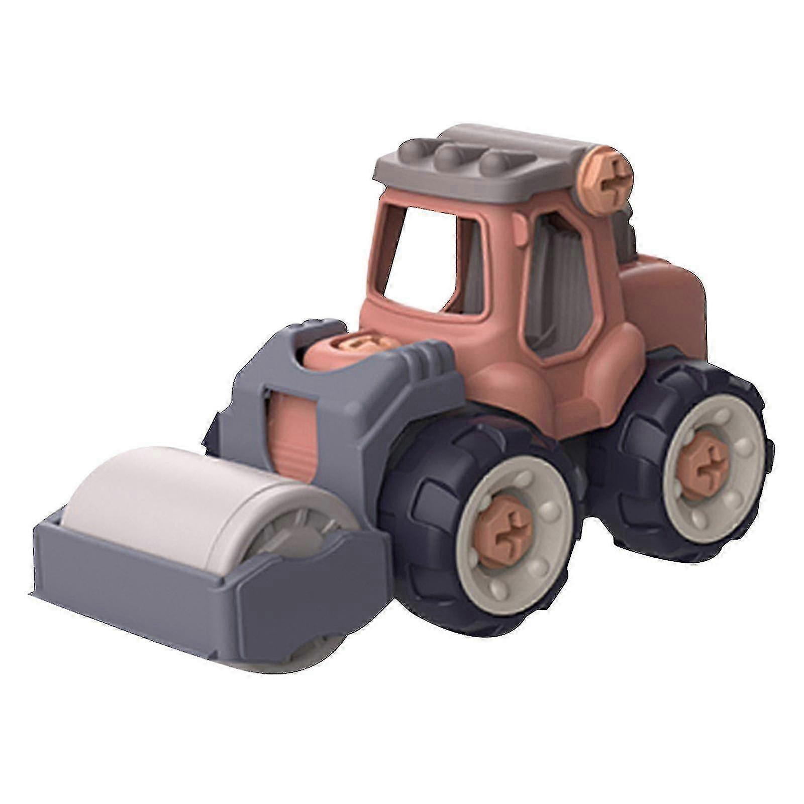 Disassembly And Assembly Of Construction Vehicle Excavator Diy Nut Building And Construction Toy