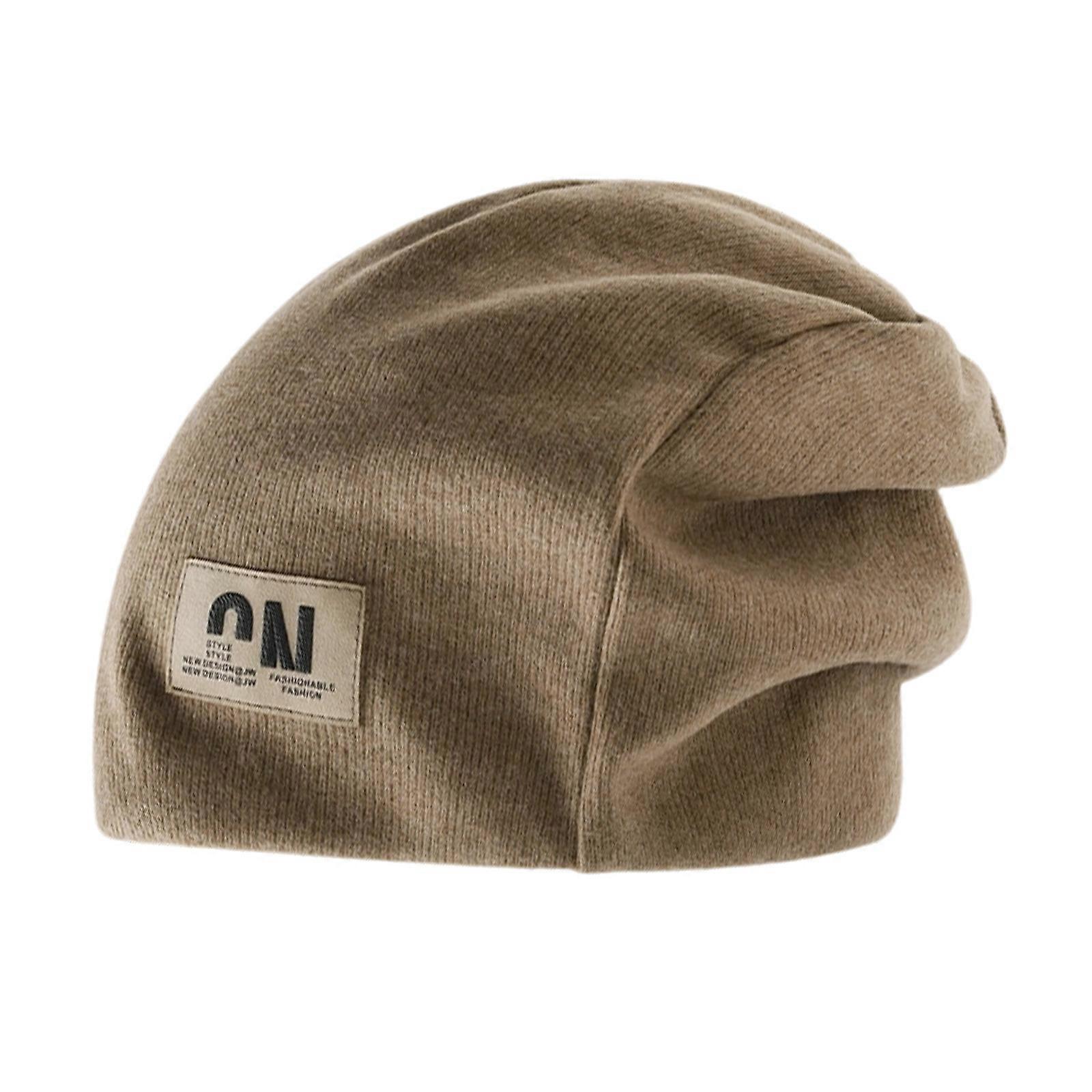 Very Soft Polyester Baby Beanies with Full Ear Coverage Stretchy Winter Hat Elastic Knit Hats for Newborns to 2 Years  Khaki