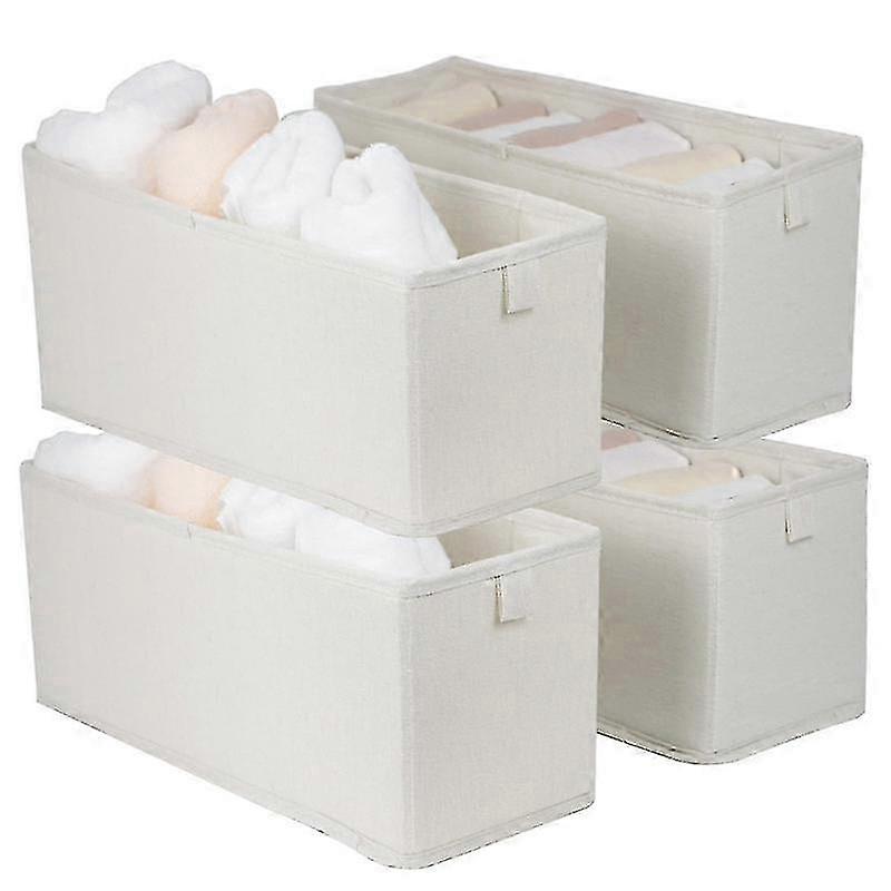 Storage Bins for Drawer, Shelf,Sock Underwear Storage Container Bin