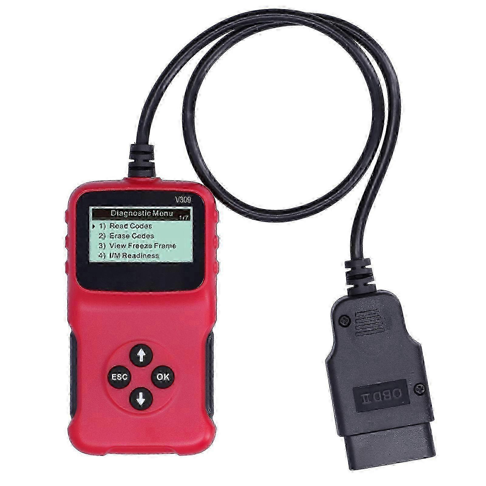 Auto OBD2 Diagnostic Scanner Code Reader Fault Erase Engine Checking Instrument Testing Tool 2025