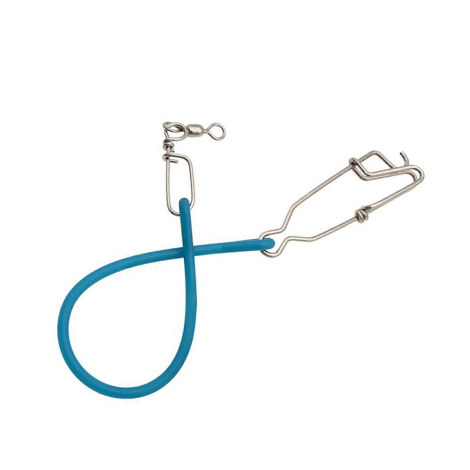 Vibration Damping Saltwater Trolling Swivels Steel Double Snap Design Elastic Body Shocks Absorber For Line Protections Multicolor