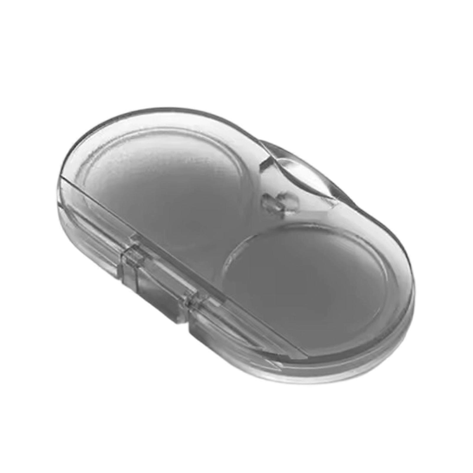 Anti Collision Dustproof Snap On Rear Camera Cover Privacy Protector with Easy Adhesive Quick Fixing for Phone 17  Transparent color