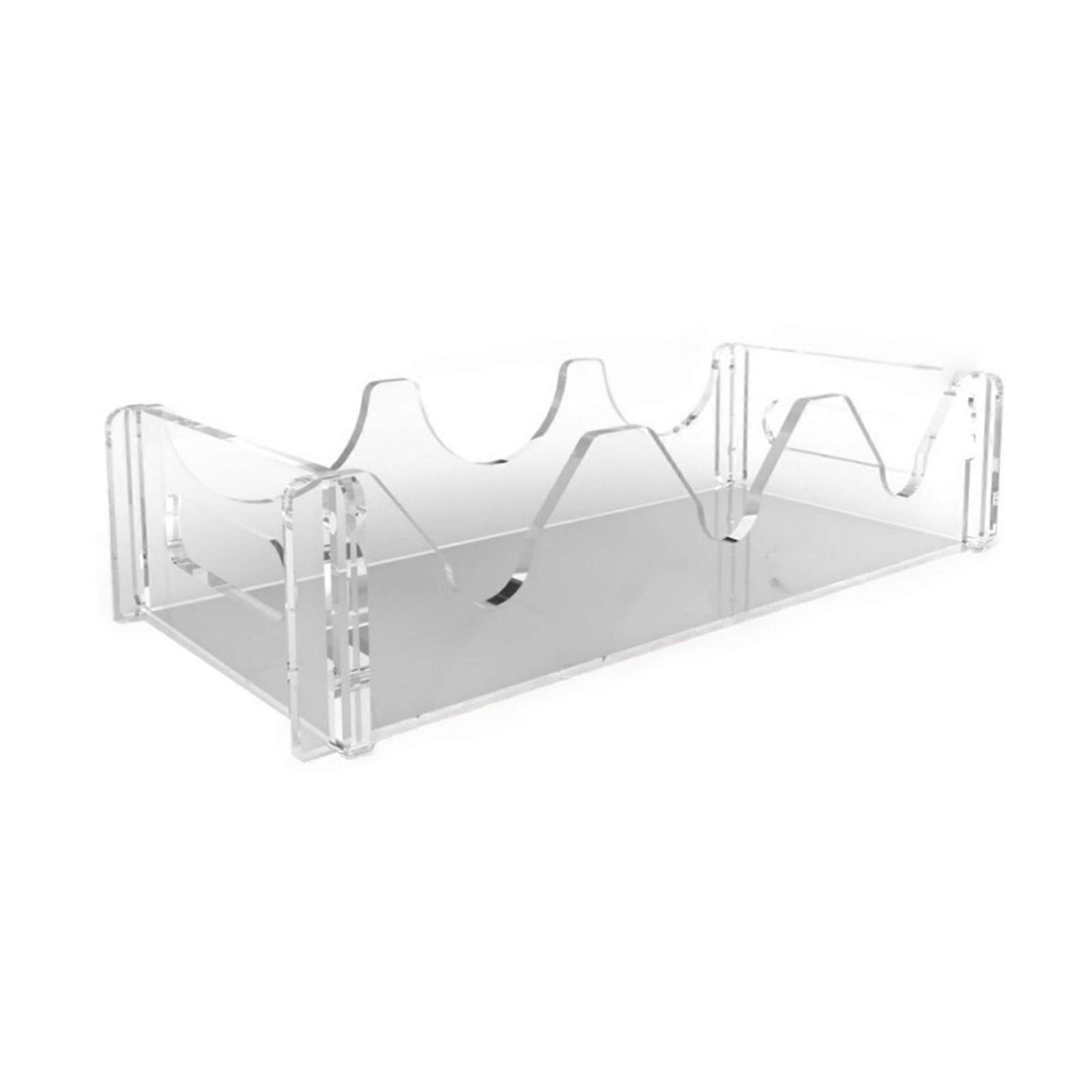 Clear Acrylic Wine Stand Planner Space Saving Plan For Kitchen Club Countertop Easy Tool Complimentary Arrange Holds Multiple Bottles Multicolor
