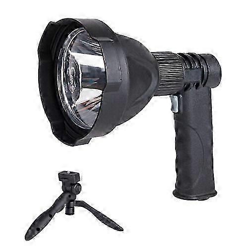 Handheld LED Spotlight USB Rechargeable Camping Hunting Flashlight Torches Lamp