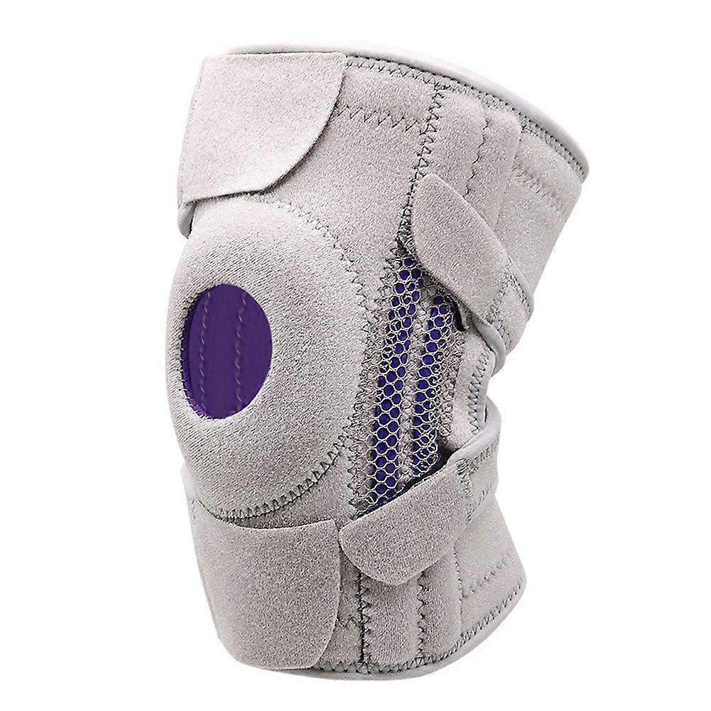 Sports Knee Brace Hiking and Hiking Knee Brace Patellar Dislocation Fixation Strap for Outdoor Running Mountaineering