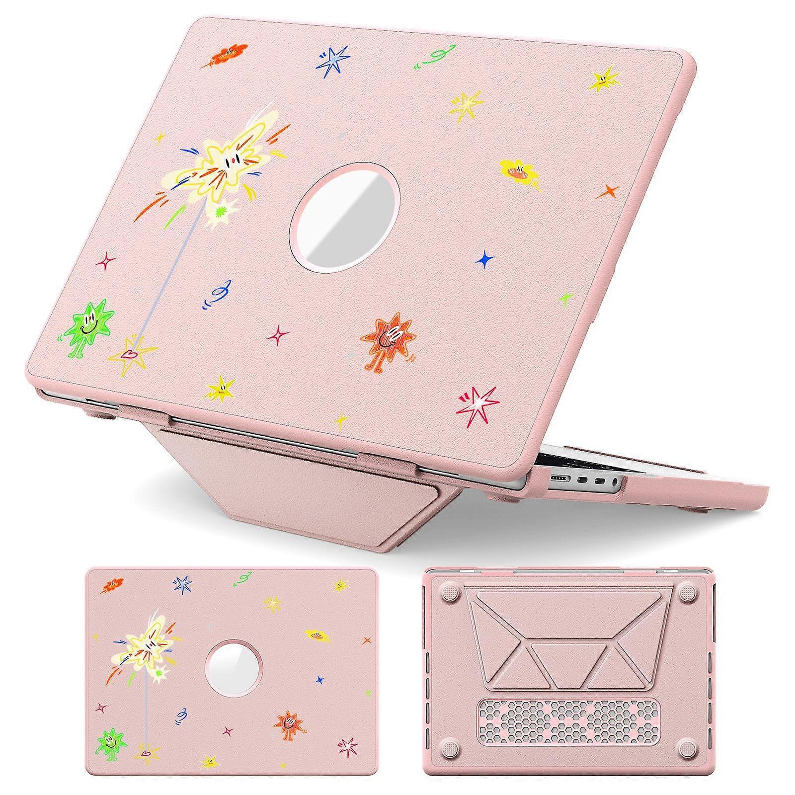 Pattern Printing Laptop Case for MacBook Pro 14 inch (2025/2024/2023/2022/2021) Notebook Kickstand Cover