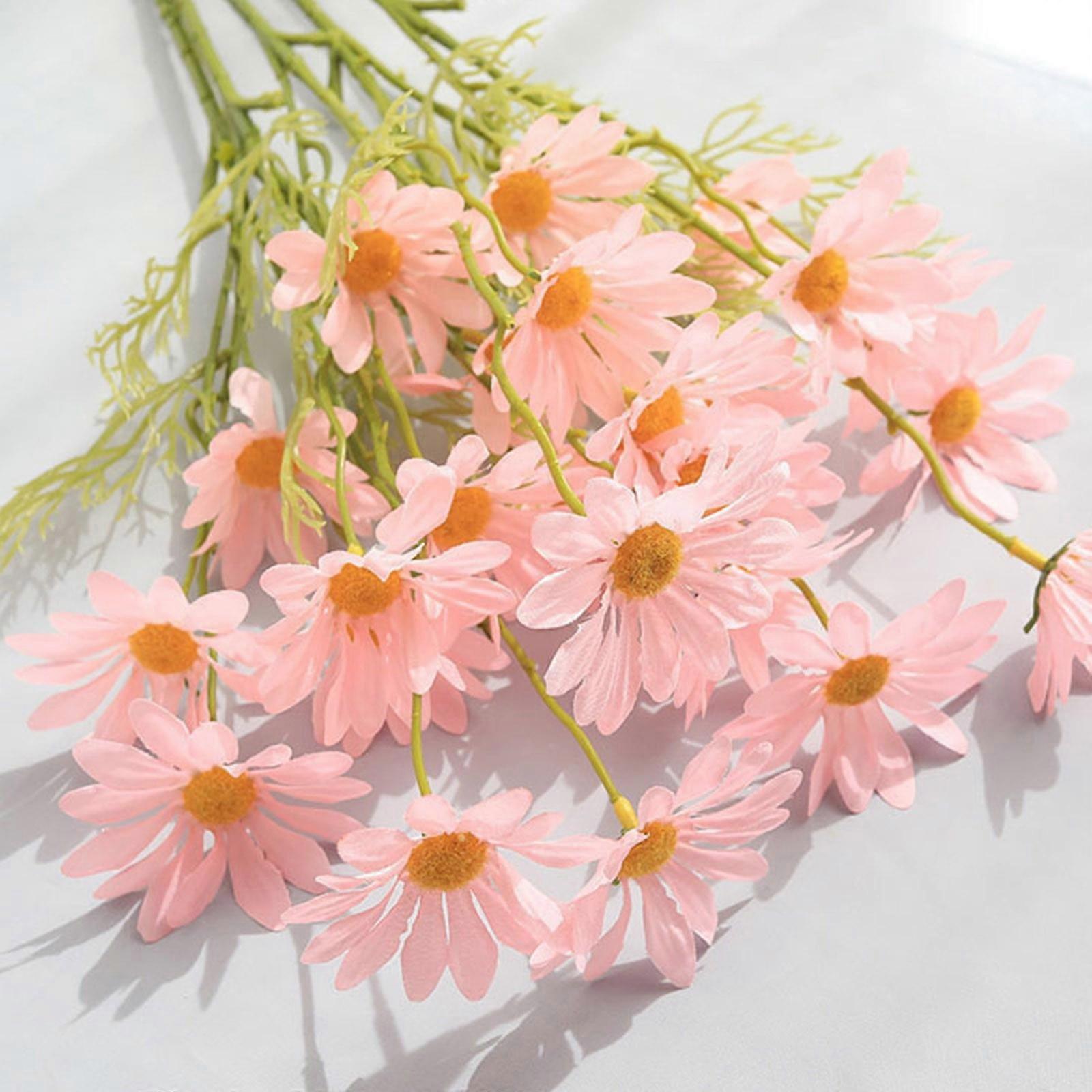 Miayilima 5Pc Simulation Small Daisy 5 Branch Cosmos Decoration Props Simulation Flower