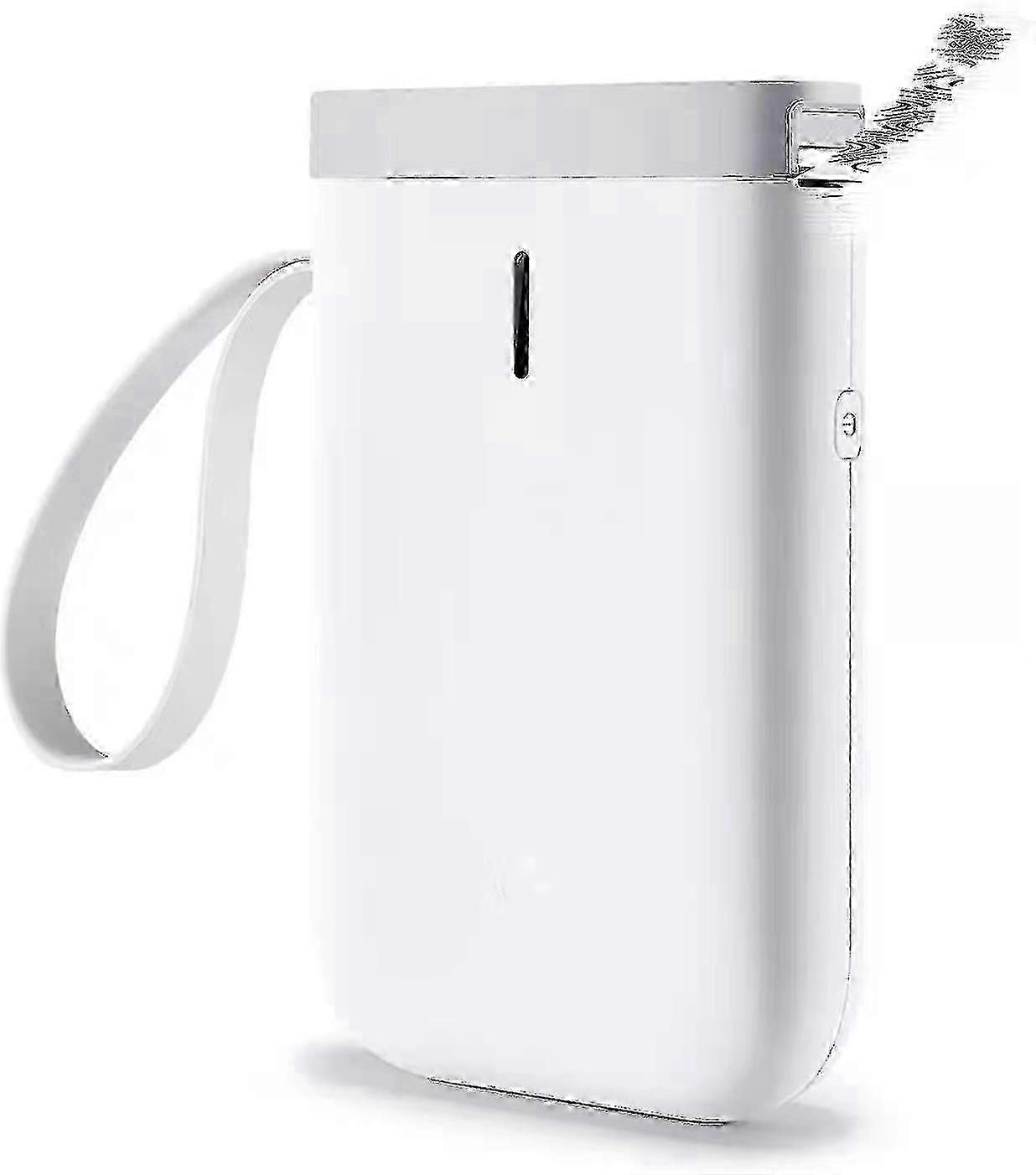 2025 Label Maker Machine D11 2021 Portable Wireless Connection Label Printer Tape Included Multiple Templates Available for Phone Pad - WHITE